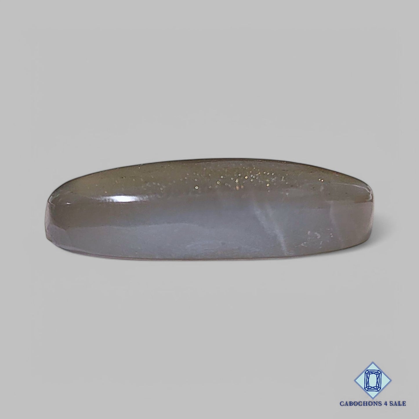 Natural Grey Moonstone Gemstone Oval Cabochons 28*17*7mm from India available for sale