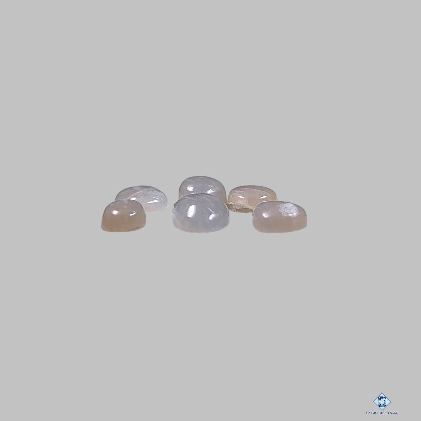 Grey Moonstone Mix Shape Lots