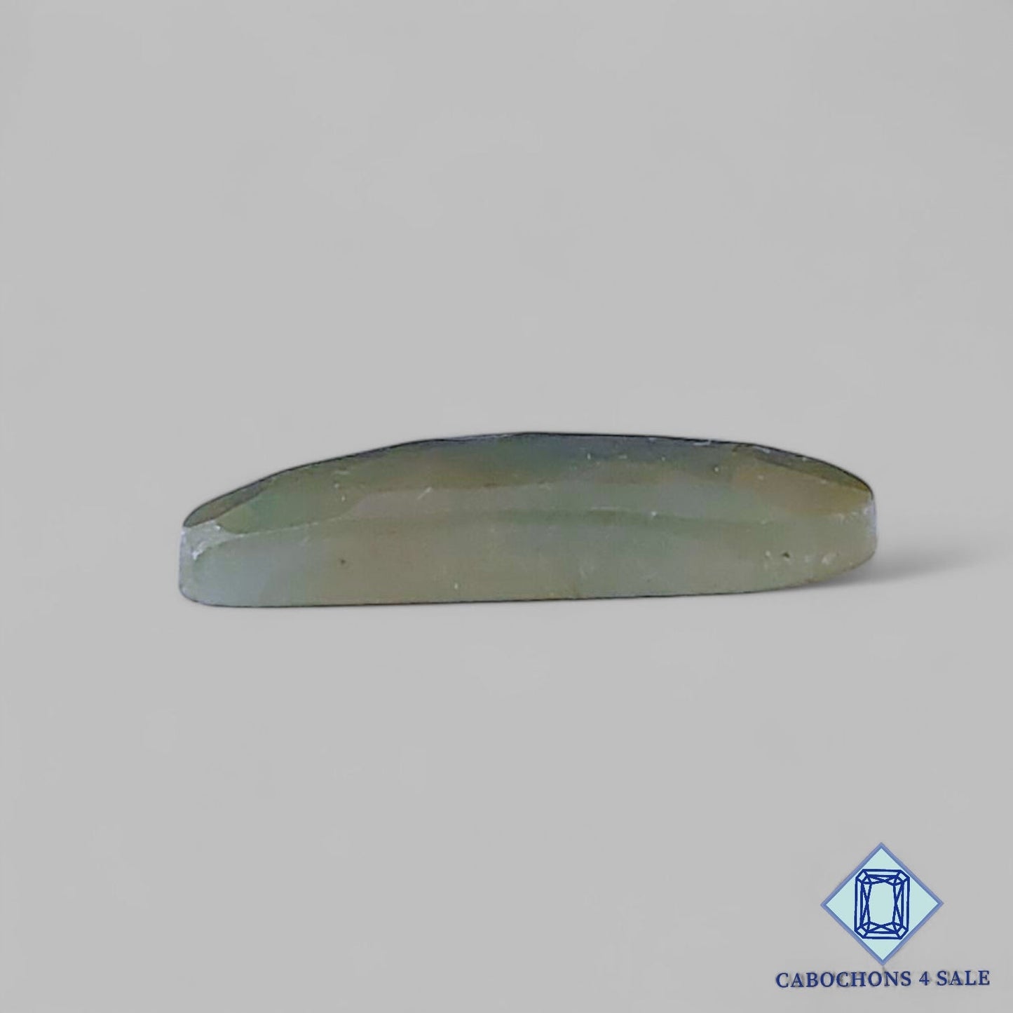 Natural Grey Sapphire Gemstone Oval Rose Cut 17*9*3mm from Myanmar available for sale