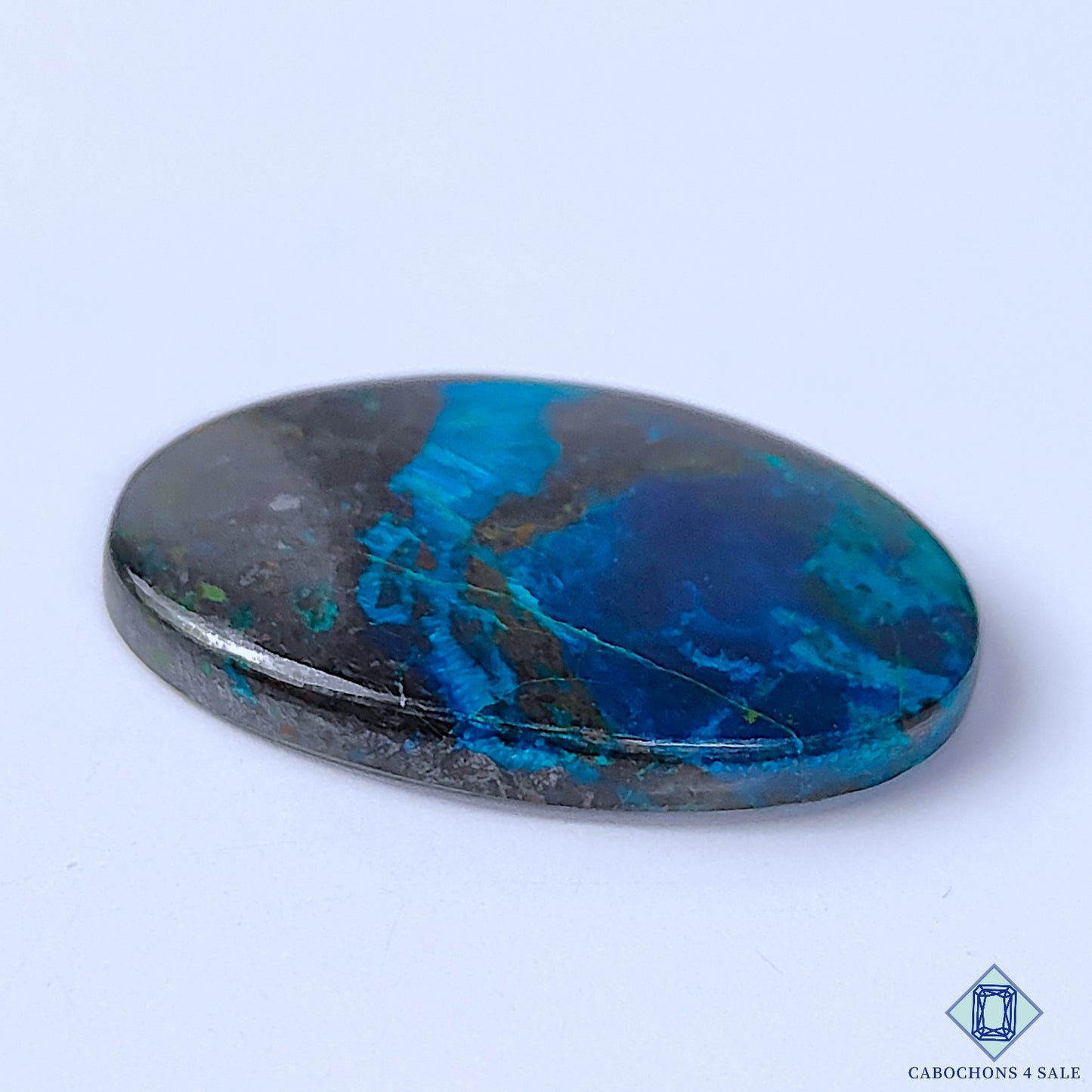 Gun Metal Azurite