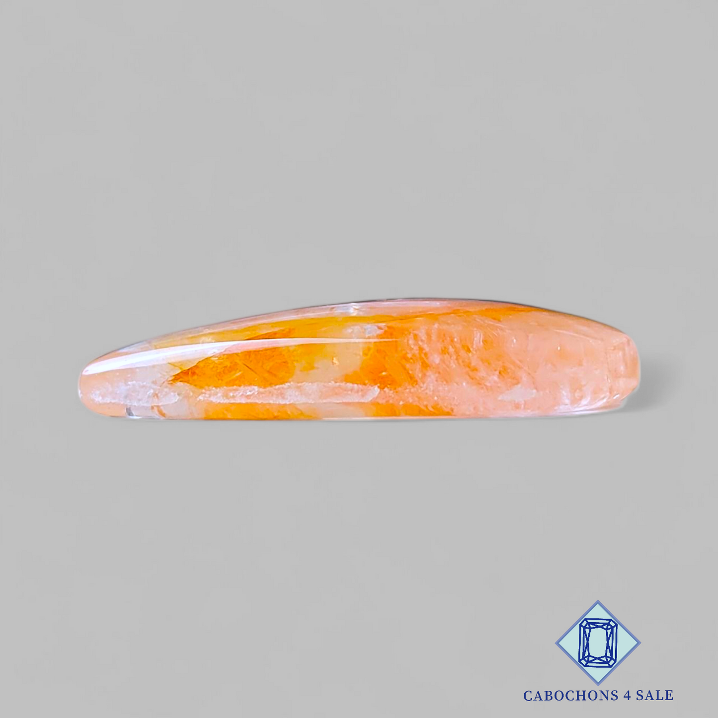 Hematite Quartz Pear Cabochons