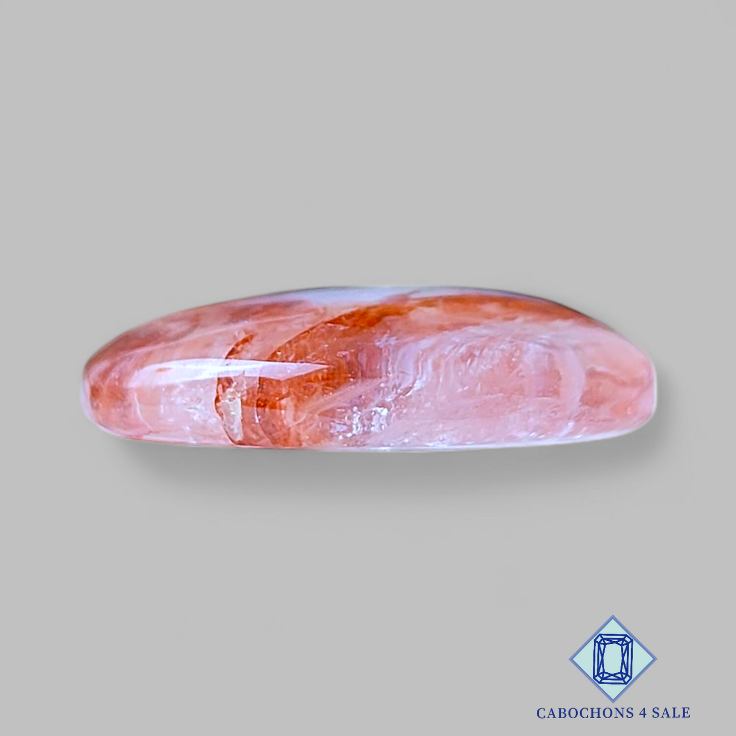 Hematite Quartz Round Cabochons