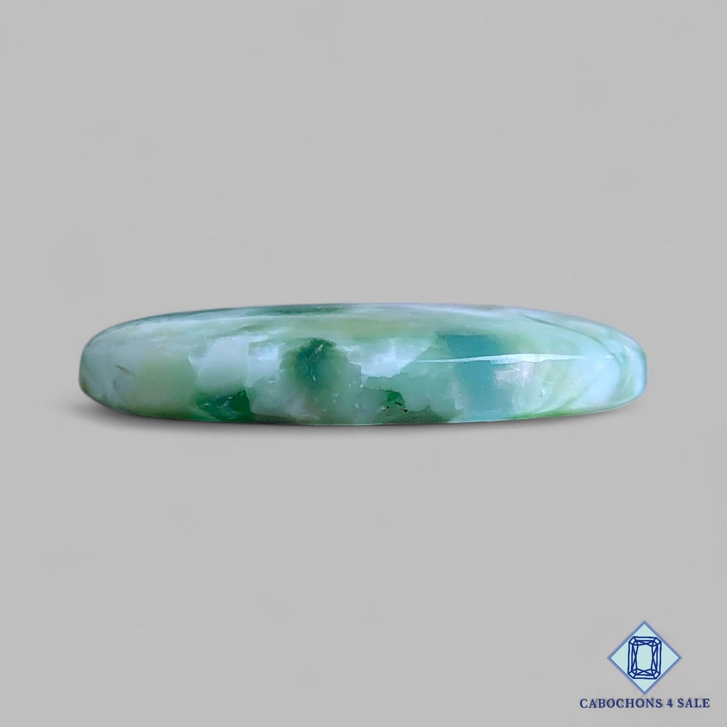 Natural Hemimorphite Gemstone Oval Cabochons 40*25*6mm From Mexico available for sale