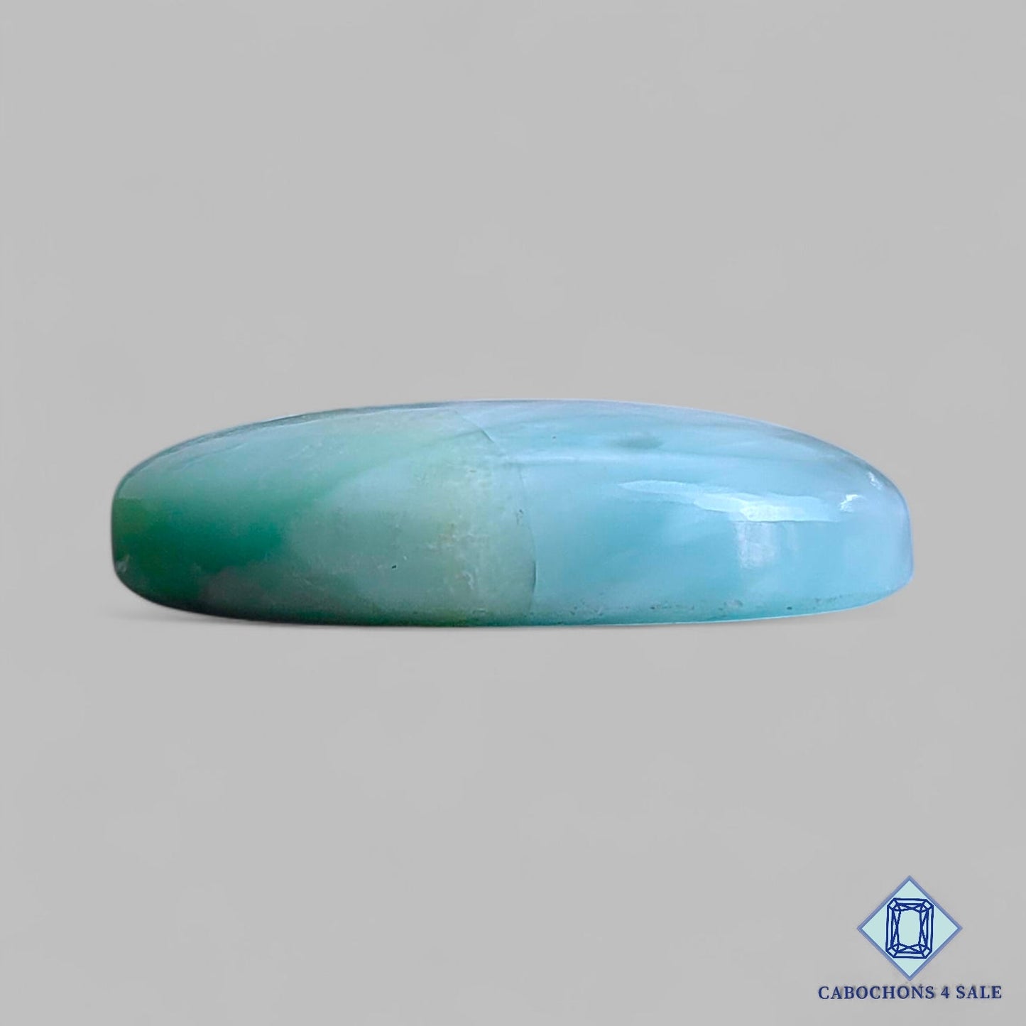 Natural Hemimorphite Gemstone Oval Cabochons 31*18*7mm From Mexico available for sale