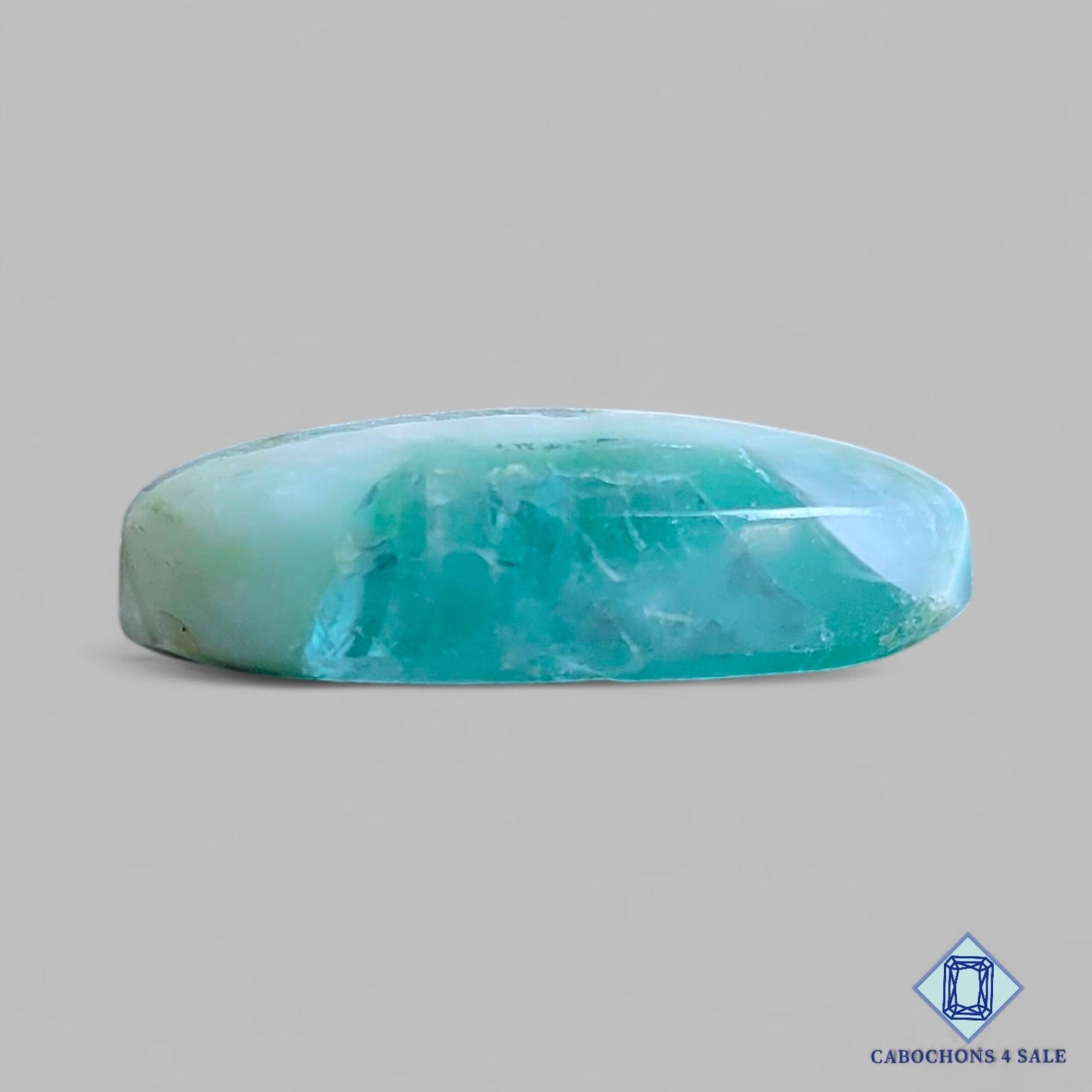 Natural Hemimorphite Gemstone Oval Cabochons 30*18*8mm From Mexico available for sale