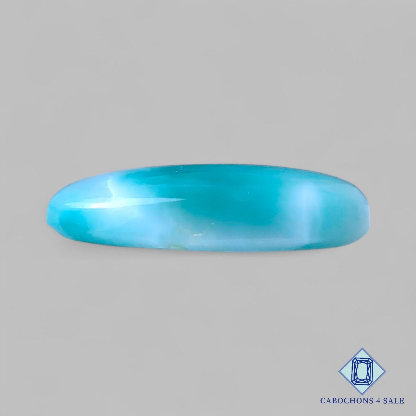 Natural Hemimorphite Gemstone Oval Cabochons 25*14*5mm from Mexico available for sale