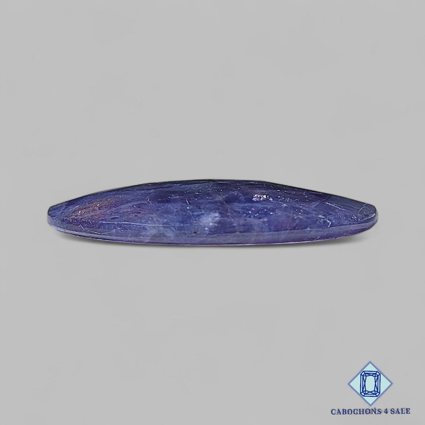 Natural Iolite Sunstone Gemstone Oval Rose Cut 38*26*5mm available for sale