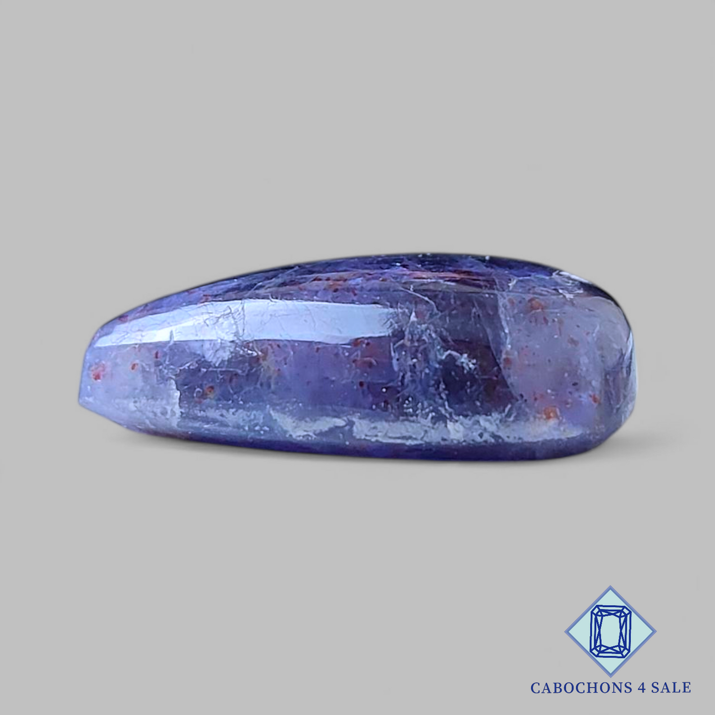 Iolite Sunstone Pear Cabochons