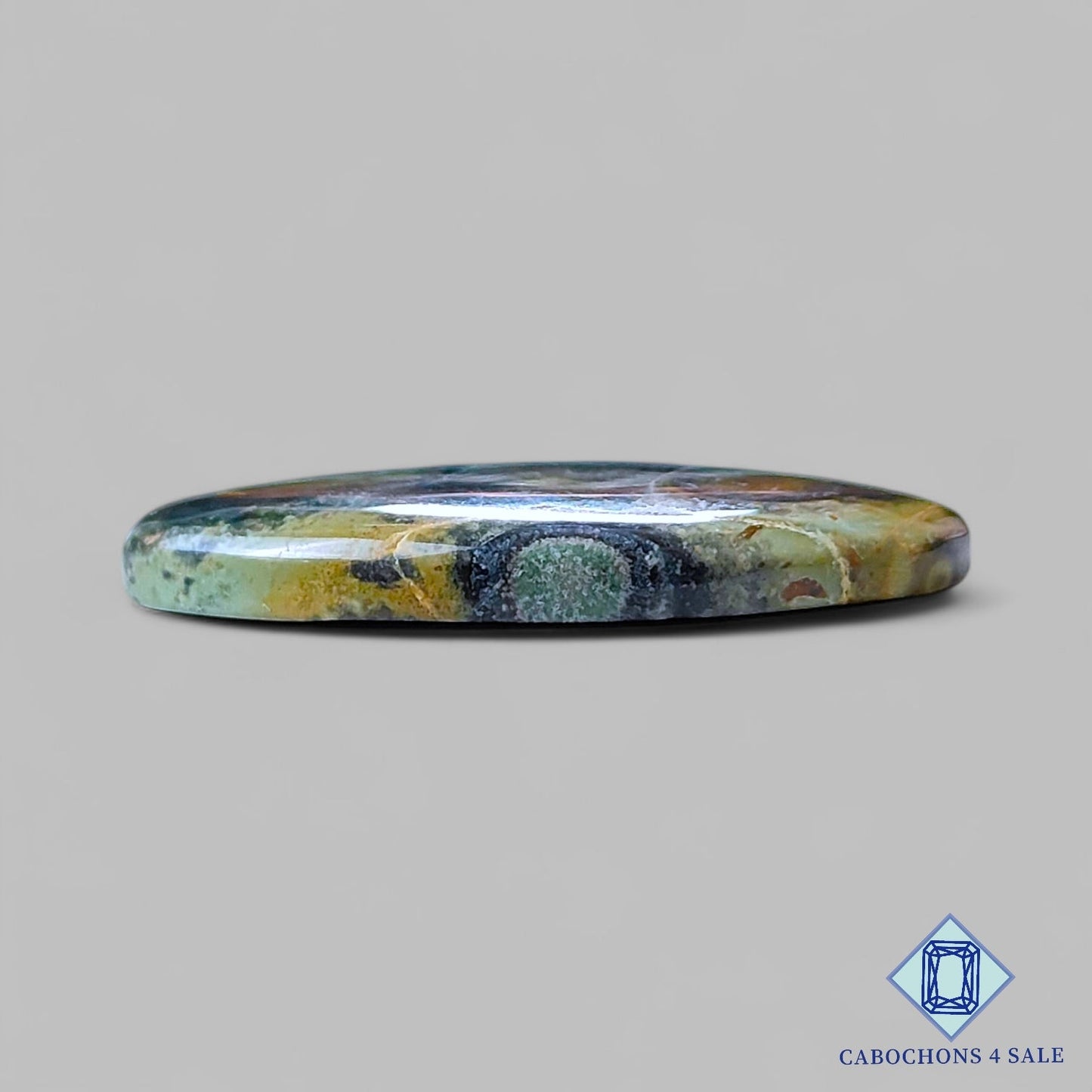 Natural Kambaba Jasper Gemstone Oval Cabochons 39*22*5mm from Madagascar available for sale