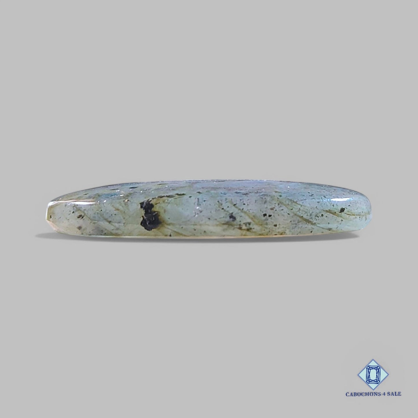 Cabujones ovalados de labradorita multicolor
