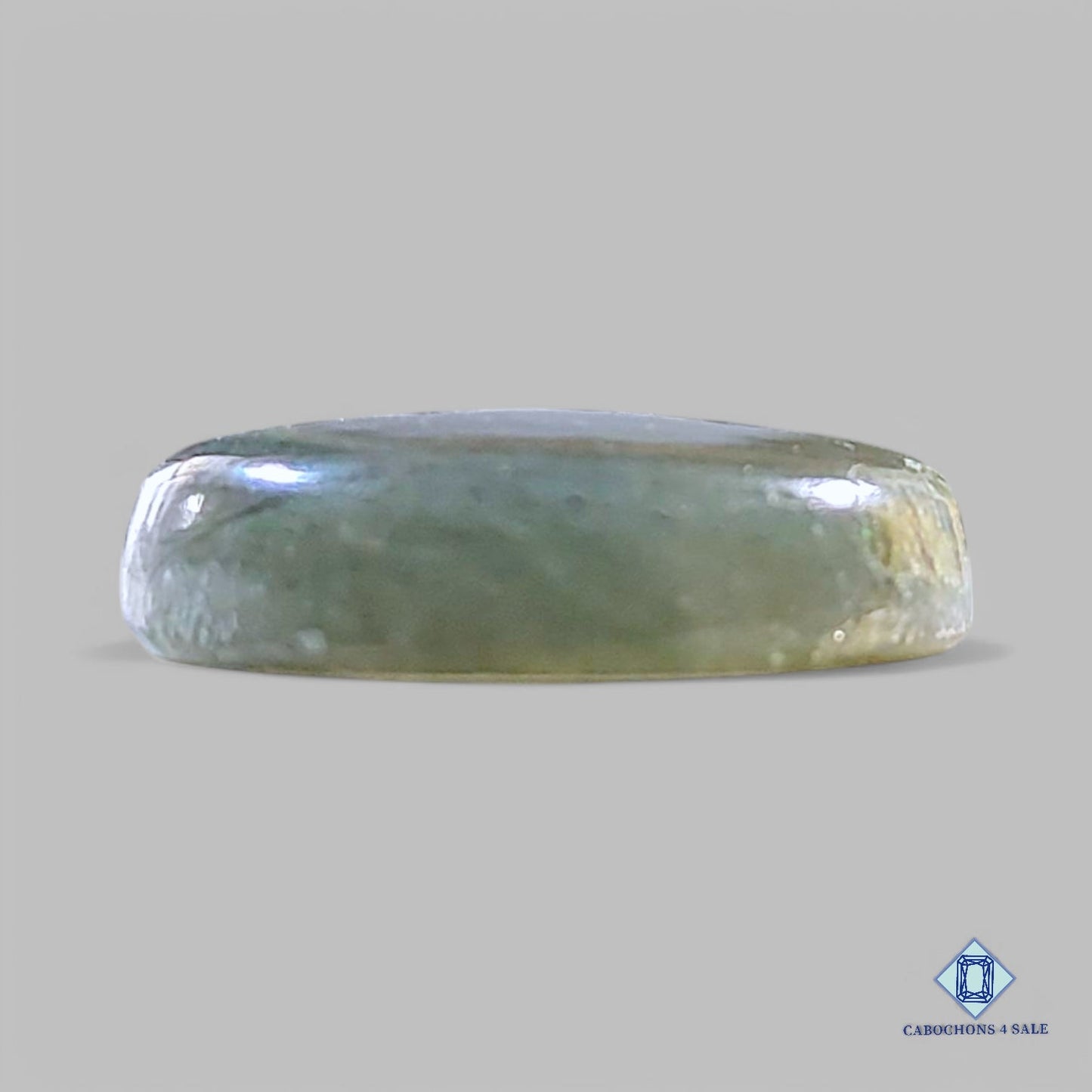 Cabujones redondos de labradorita multicolor