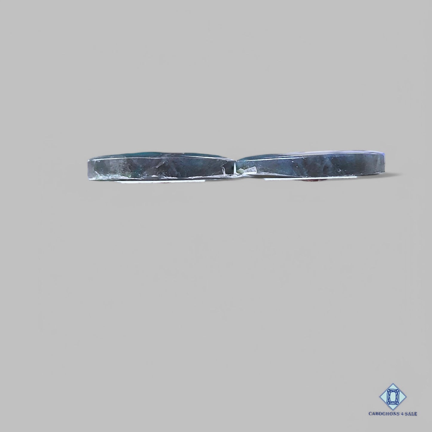 Natural Blue Labradorite Gemstone Pear Pairs 23*18*4mm from Madagascar available for sale