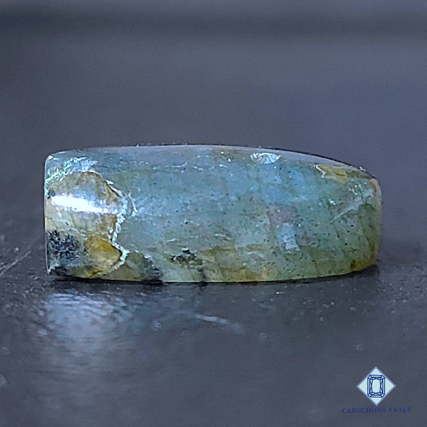 Natural Blue Labradorite Gemstone Halloween Carvings 18*13*6mm from Madagascar available for sale