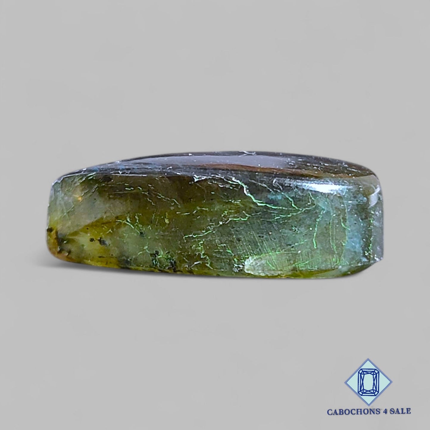 Natural Labradorite Gemstone Pear Cabochons 23*15*7mm from Madagascar available for sale