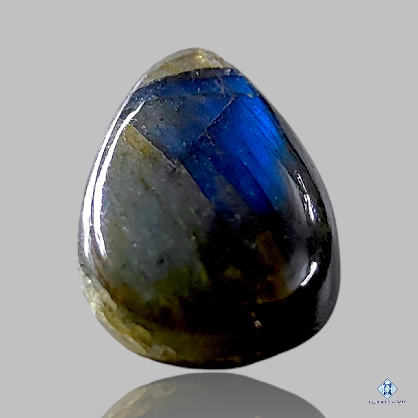 Blue Labradorite Pear Cabochons