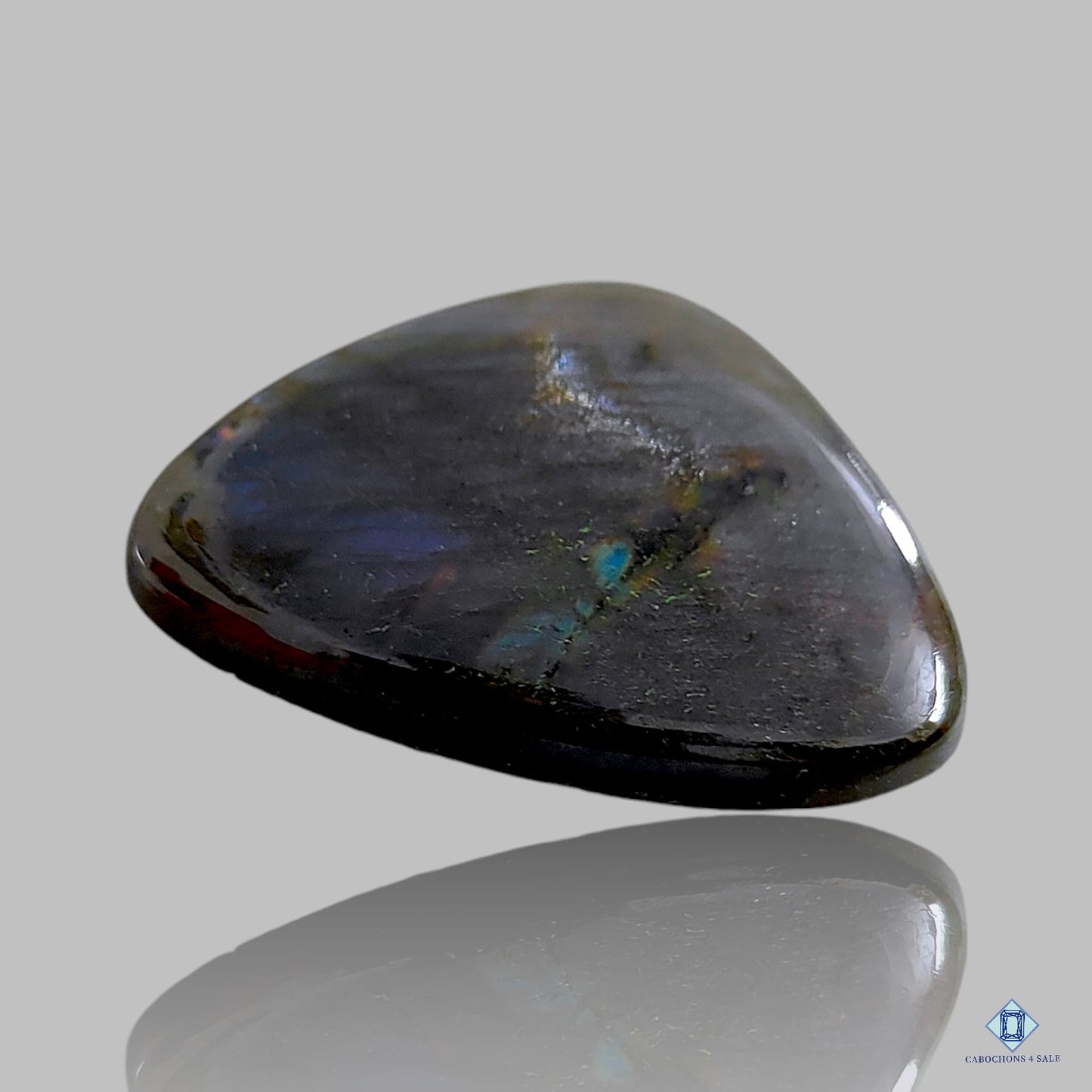 Green Labradorite Pear Cabochons