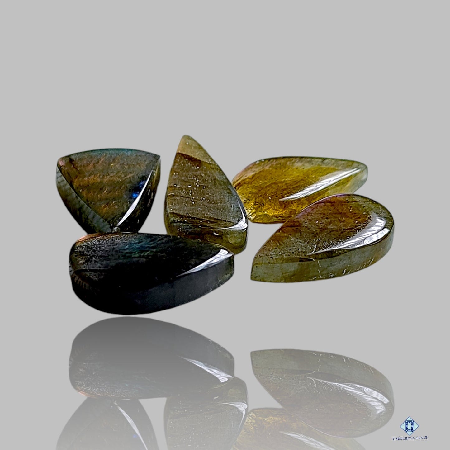 Lotes de mezcla de labradorita morada