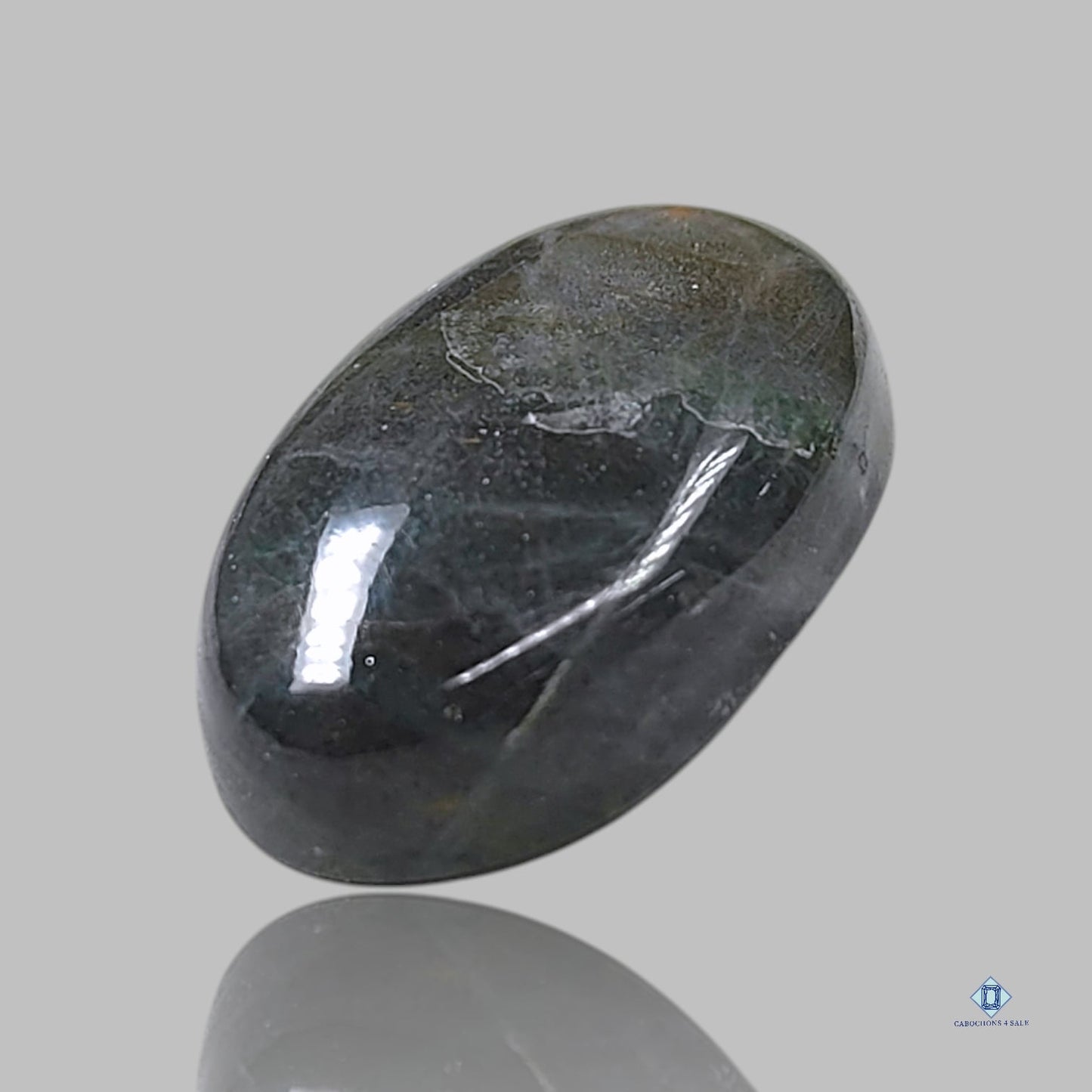 Orange Labradorite Oval Cabochons