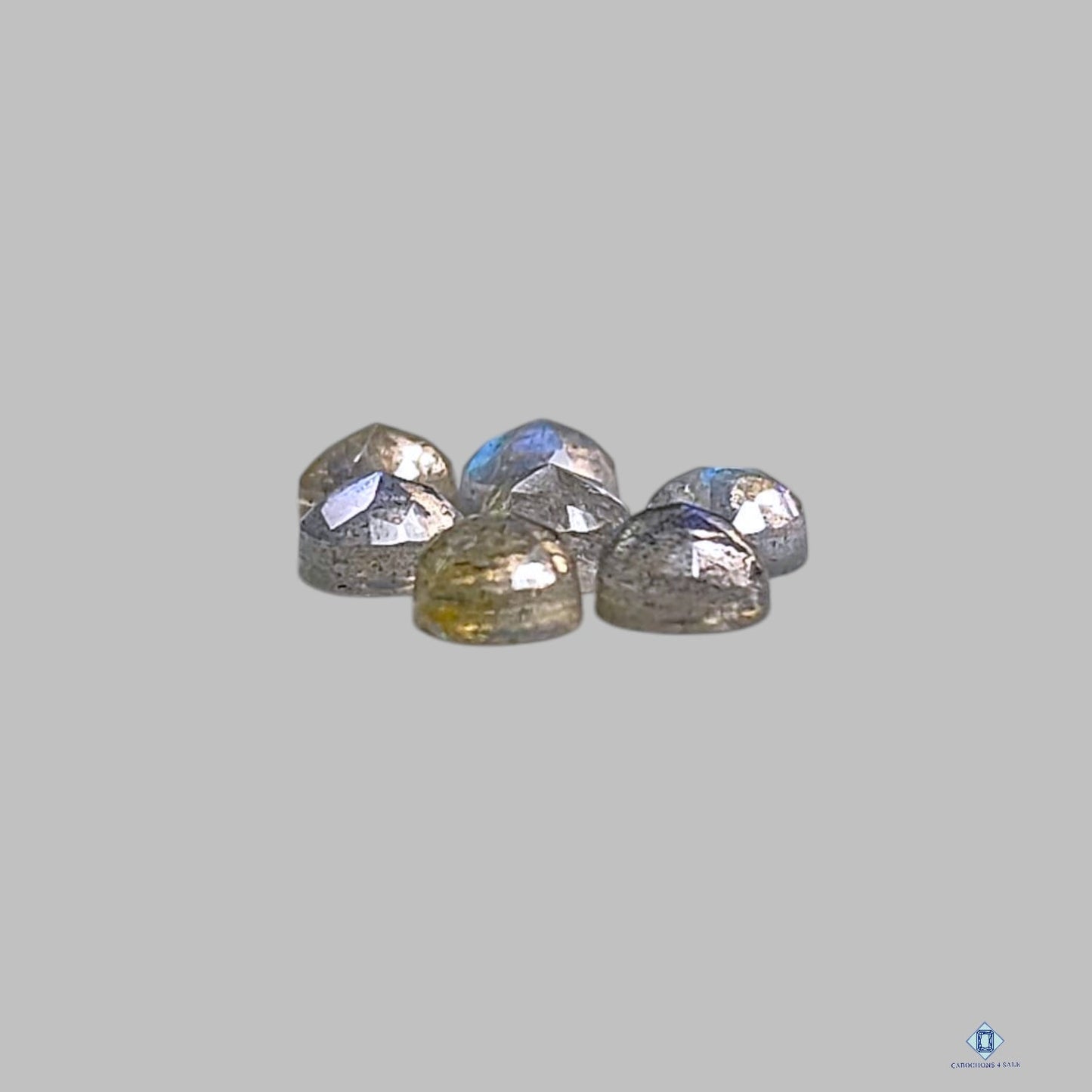 Multi color Labradorite Round Calibrated