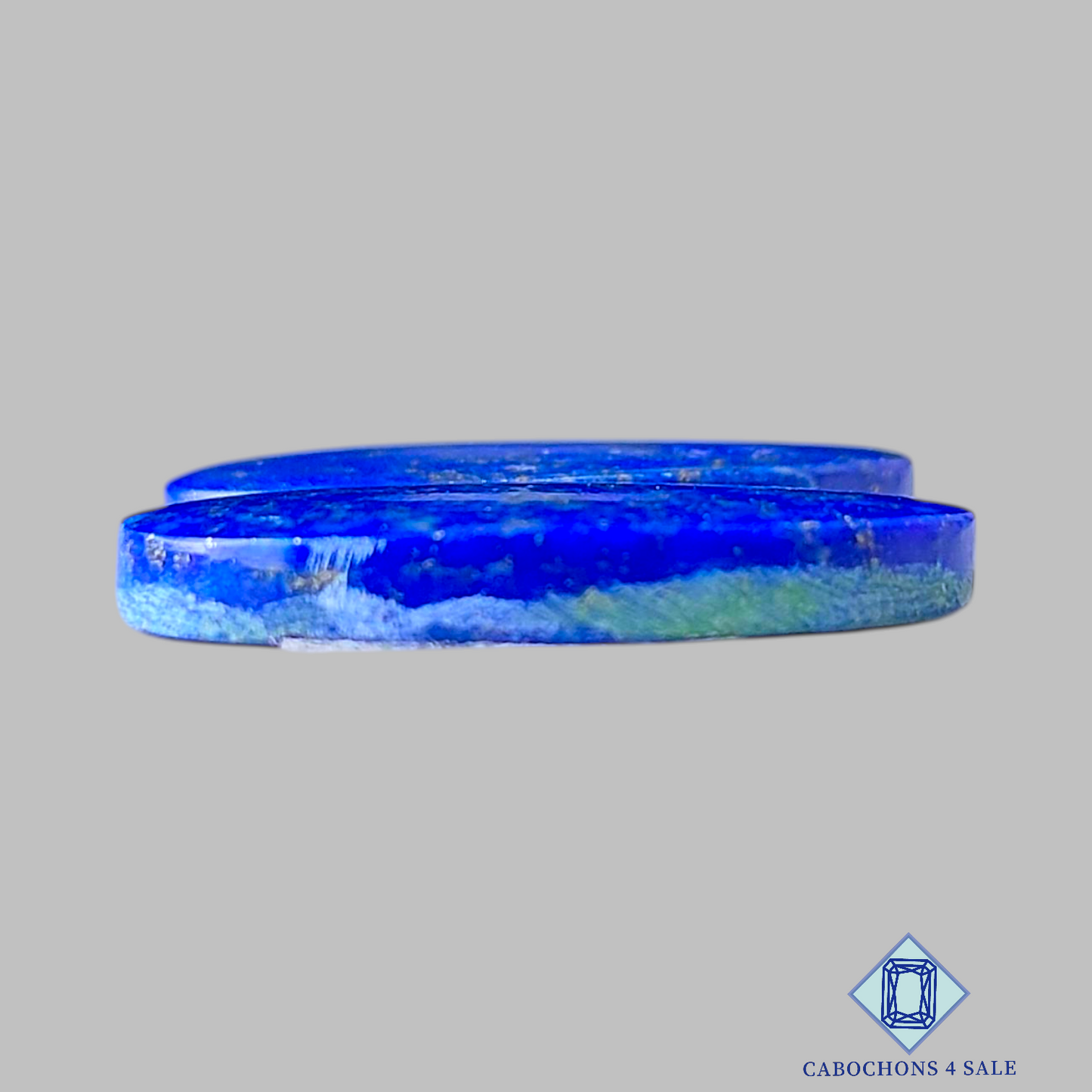 Pares ovalados de lapislázuli