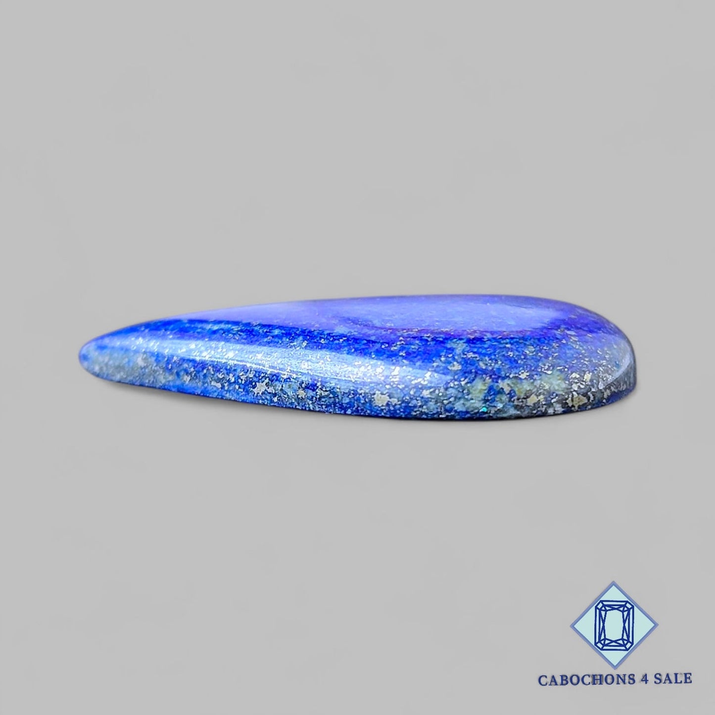 Cabujones de lapislázuli natural en forma de pera, 35 x 25 x 5 mm, de Chile, disponibles para la venta.