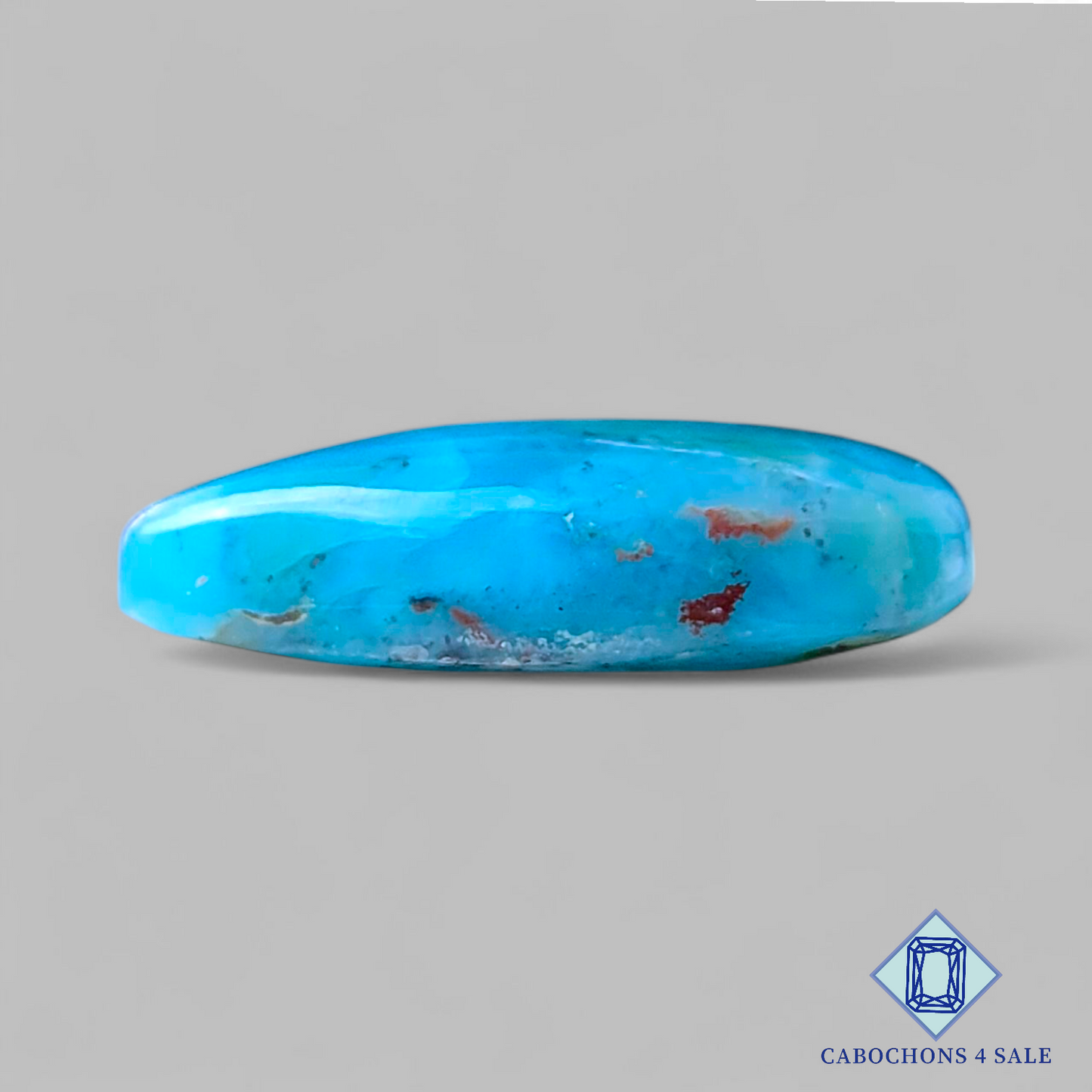 Larimar Pear Cabochons 27*17*7mm