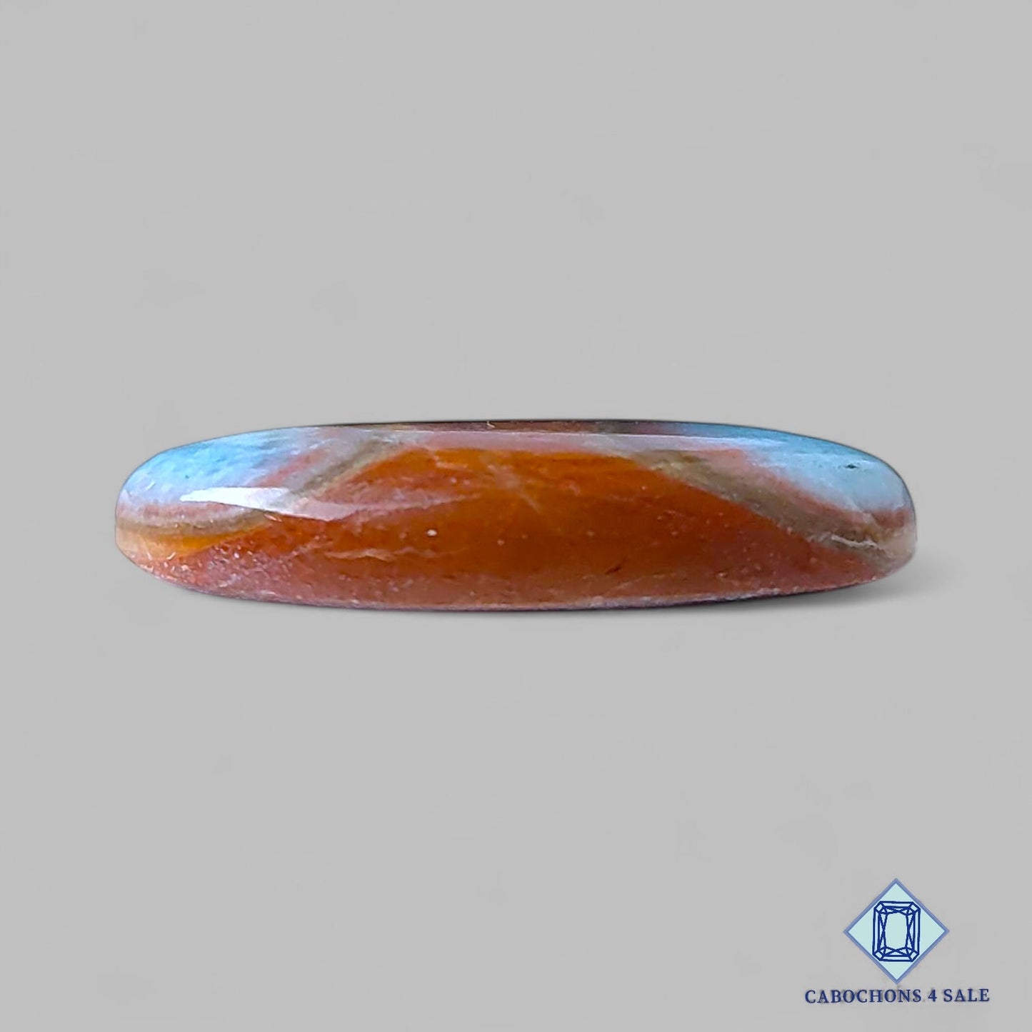 Natural Larimar Gemstone Oval Cabochons 30*20*5mm from Dominican Republic available for sale