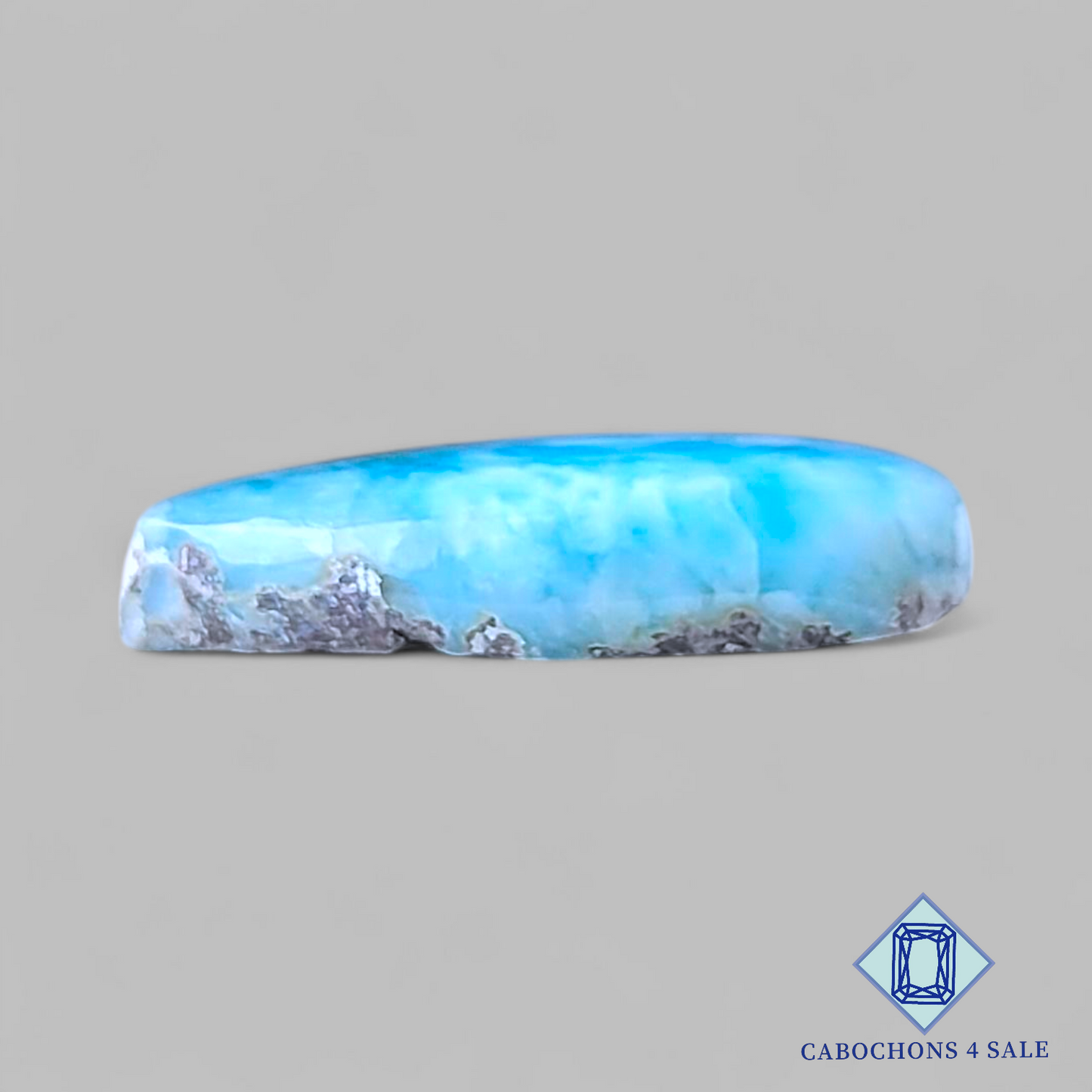 Larimar Pear Cabochons