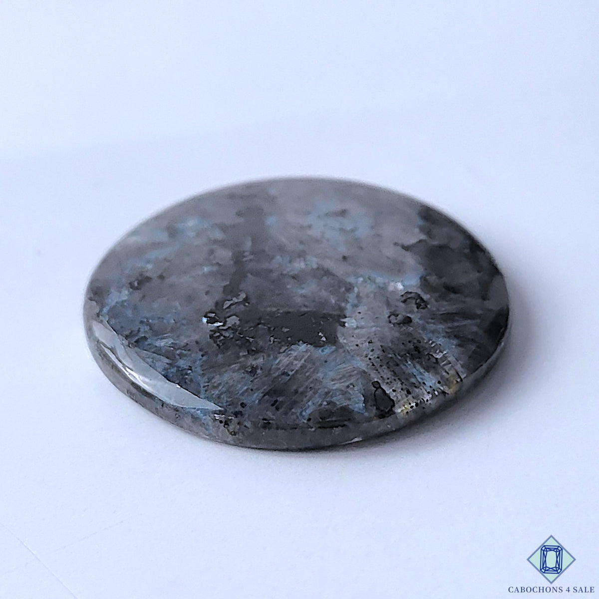 0-Larvikite-C4sw23091-3-Round-Grey-mm-Cabochons-Opaque-0