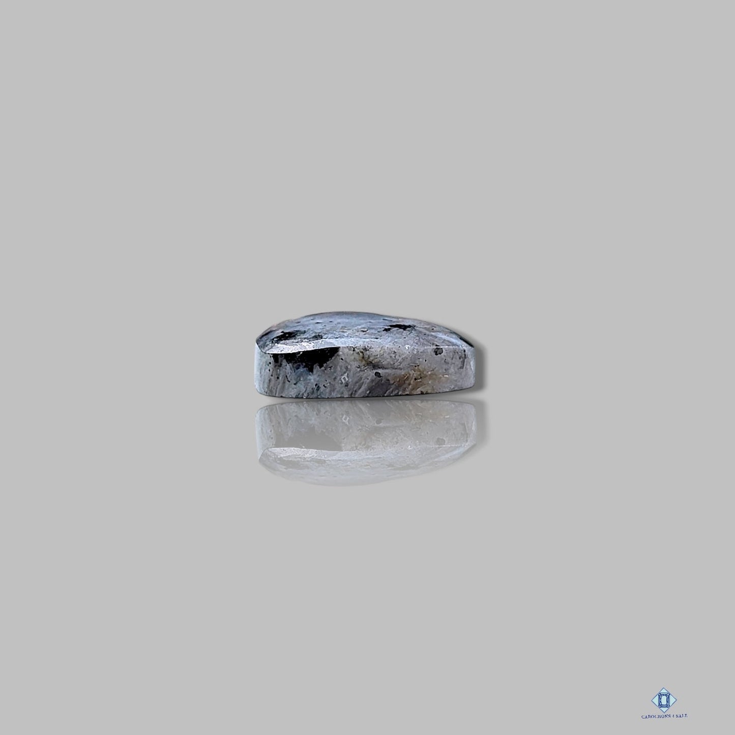 Larvikite Heart Carvings