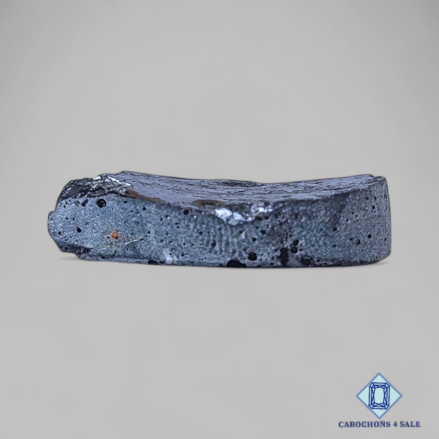 Natural Lava Gemstone Pear Druzy 33*19*7mm from USA available for sale