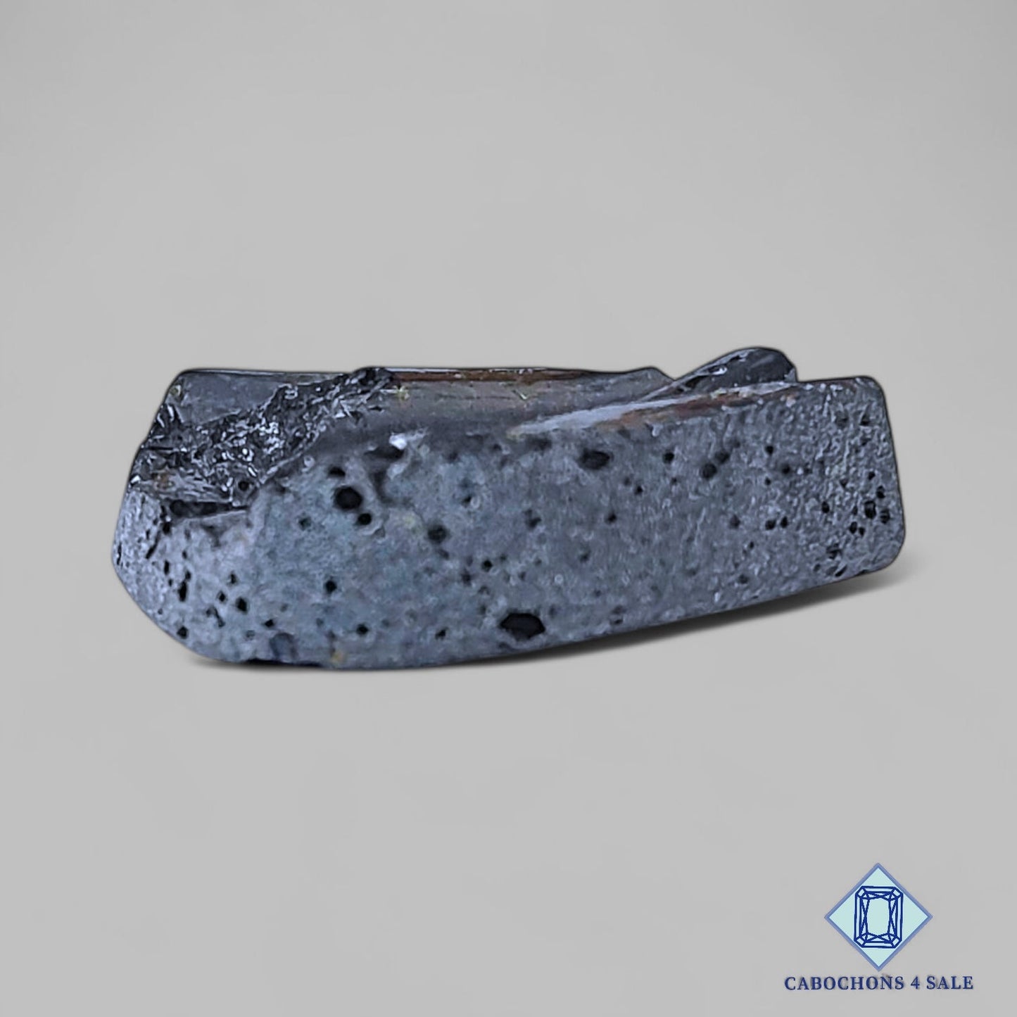 Natural Lava Gemstone Pear Druzy 20*18*6mm from USA available for sale