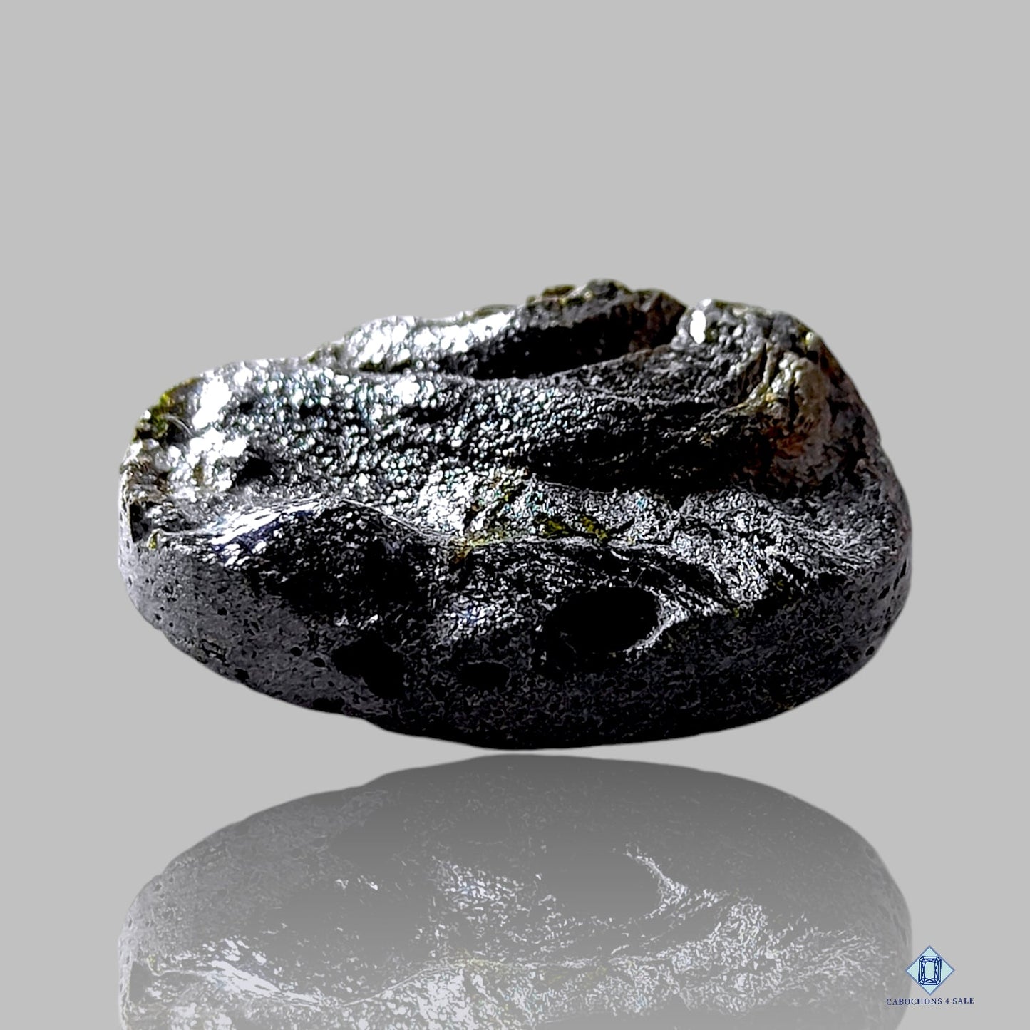 Druzy ovalado de lava