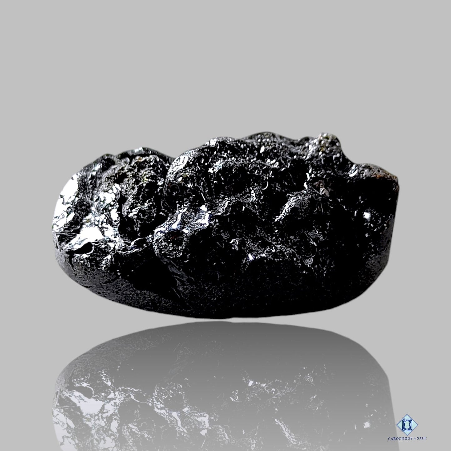 Druzy ovalado de lava