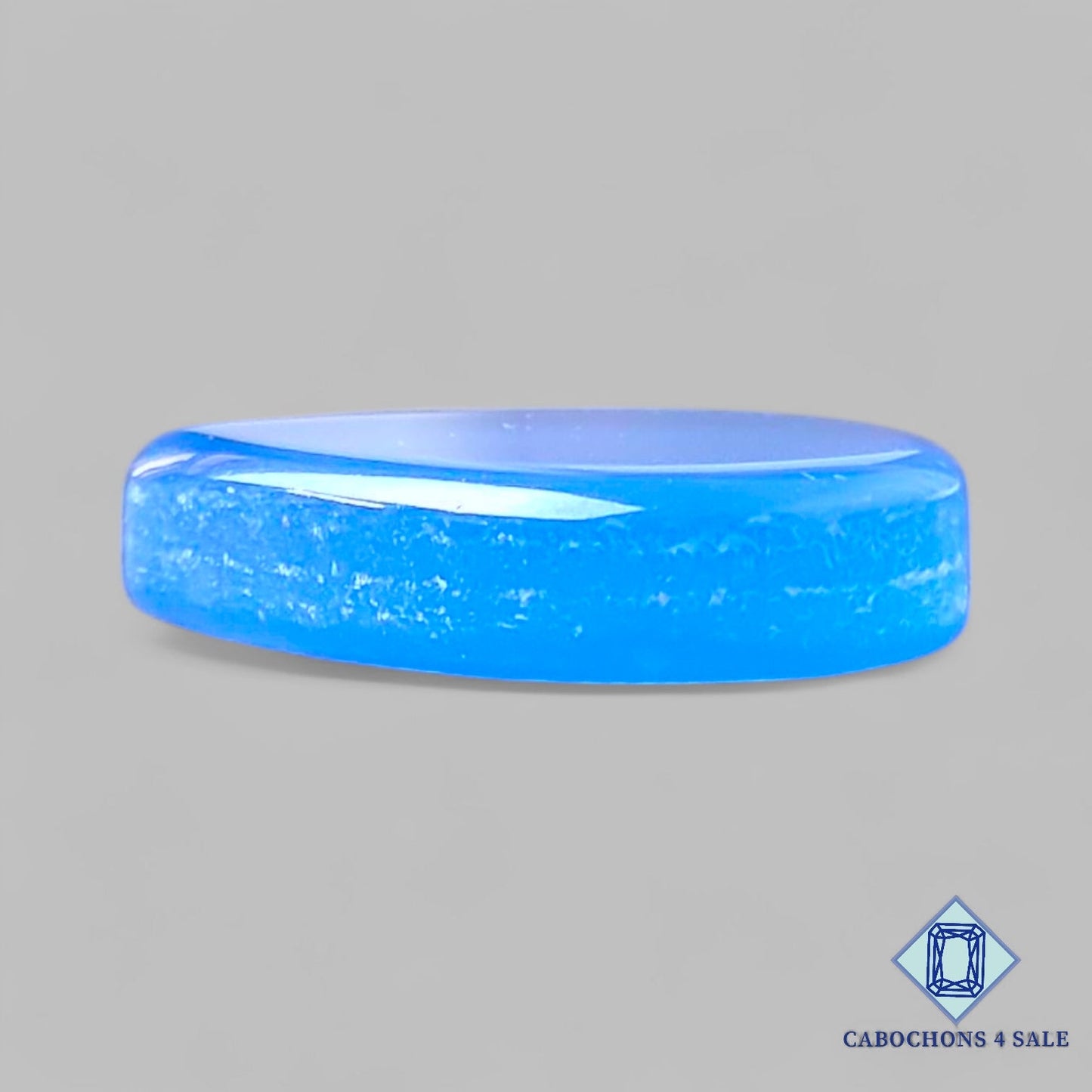 Natural Lavender Chalcedony Gemstone Pear Cabochons 20*15*5mm from Indonesia available for sale