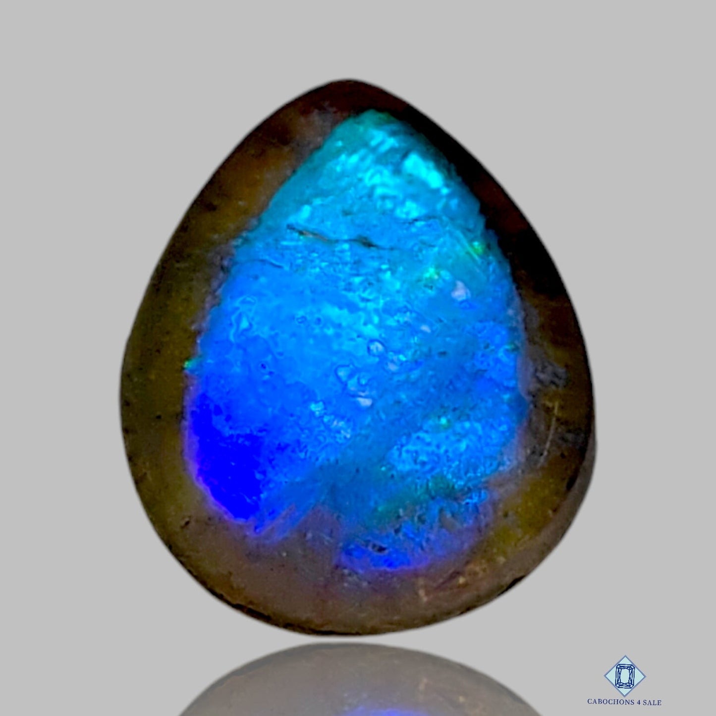 Labradorite Coated Doublets