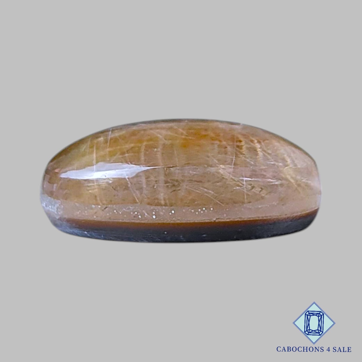 Piedras preciosas de doblete de lebradorita y cuarzo cristal, ovaladas, de 19 x 14 x 7 mm, disponibles para la venta.