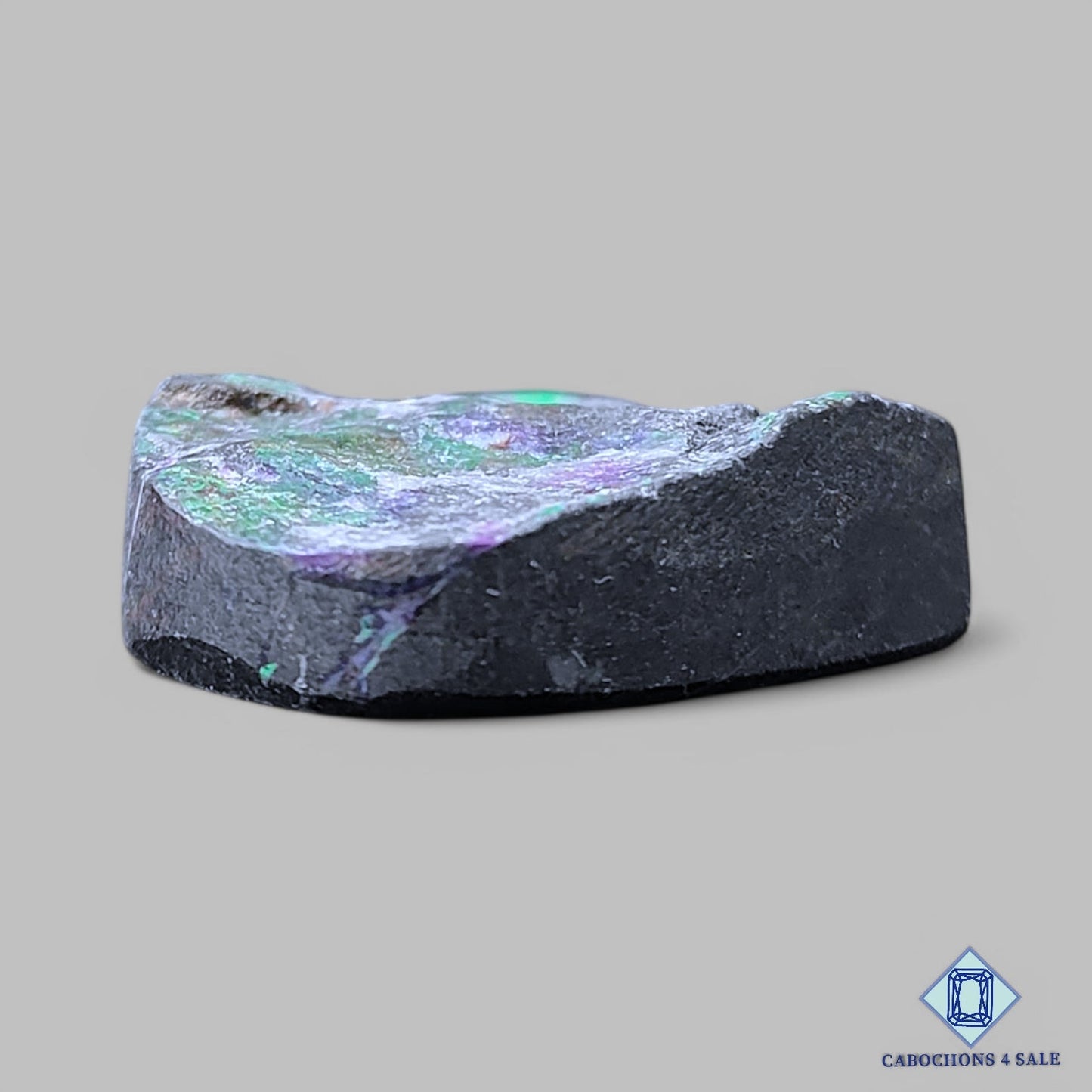 Natural Lepidolite Gemstone Pear Druzy 27*26*8mm from Brazil available for sale