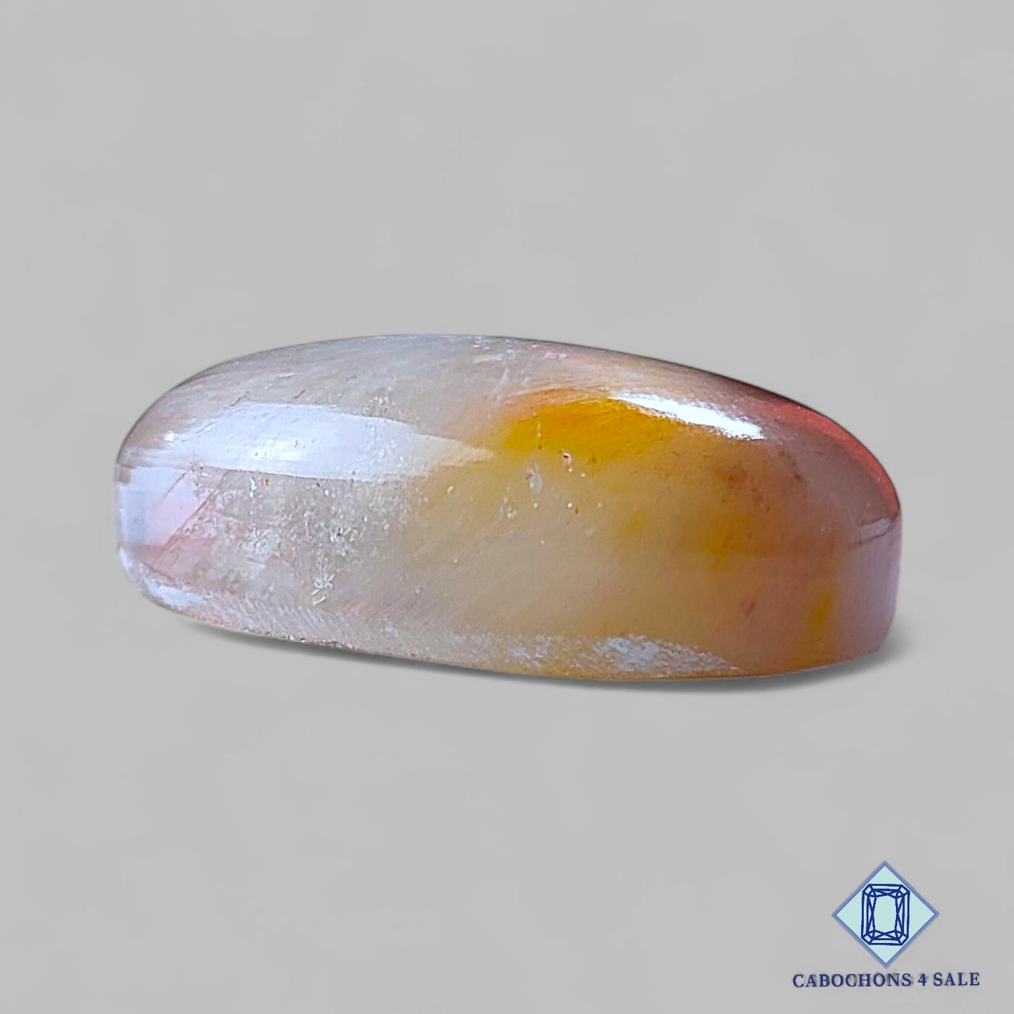 Natural Lodolite Gemstone Oval Cabochons 30*21*11mm from Brazil available for sale