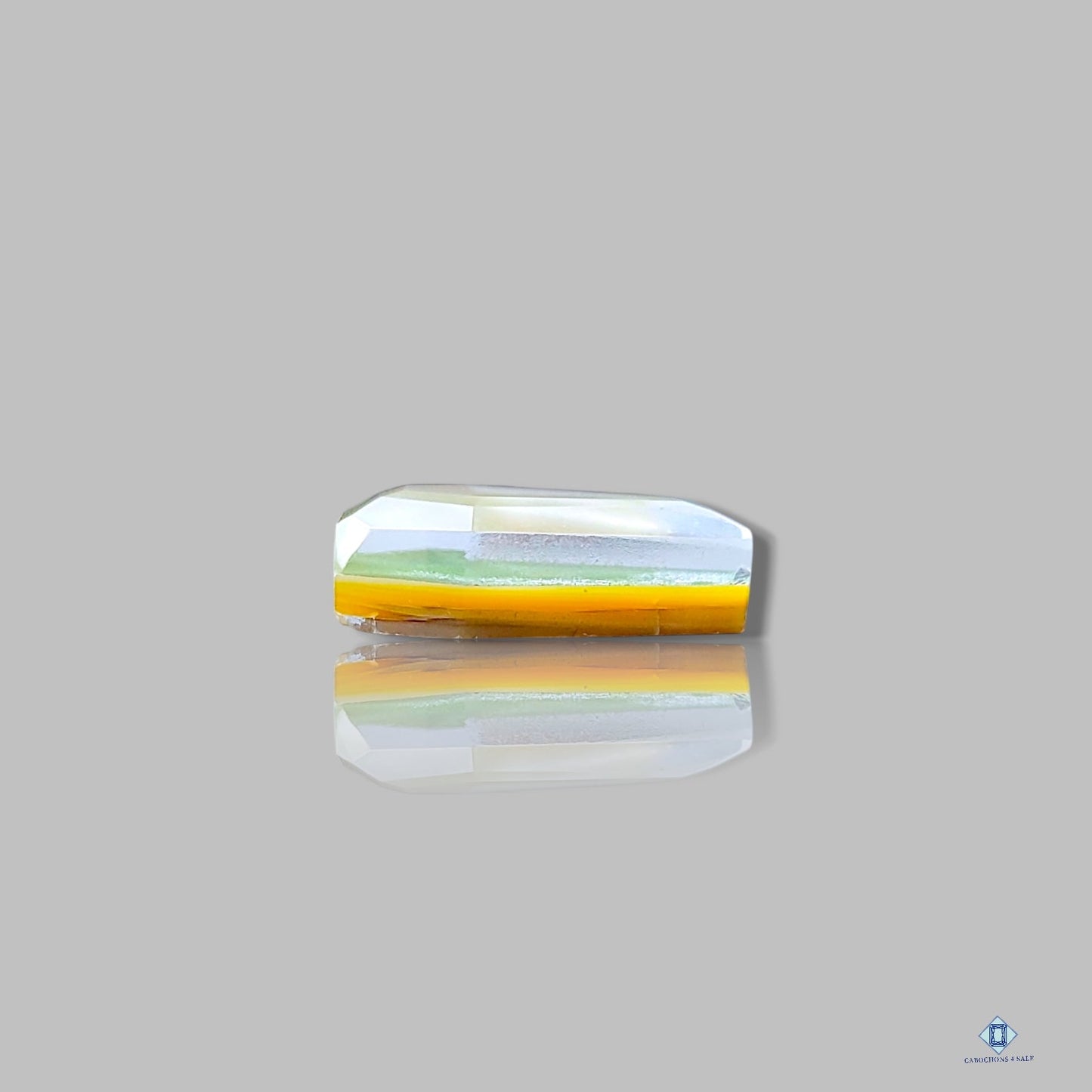 Corte escalonado de ataúd de cuarzo cristal + MOP