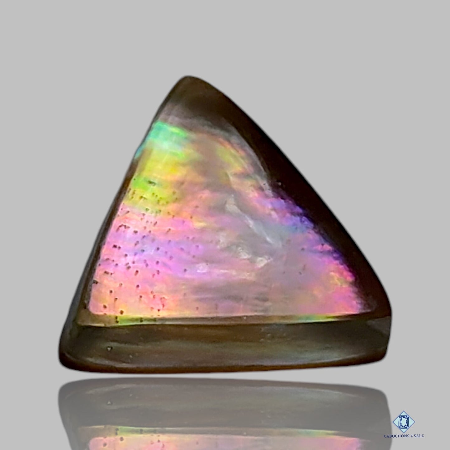 MOP + Dobletes de Cuarzo Cristal Dobletes Triangulares