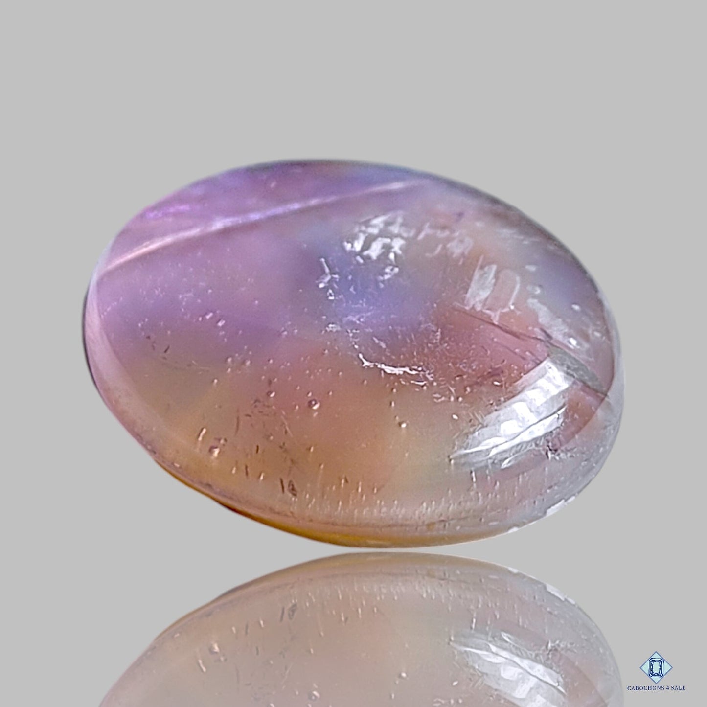 MOP + Crystal Quartz Doublets Oval Doublets