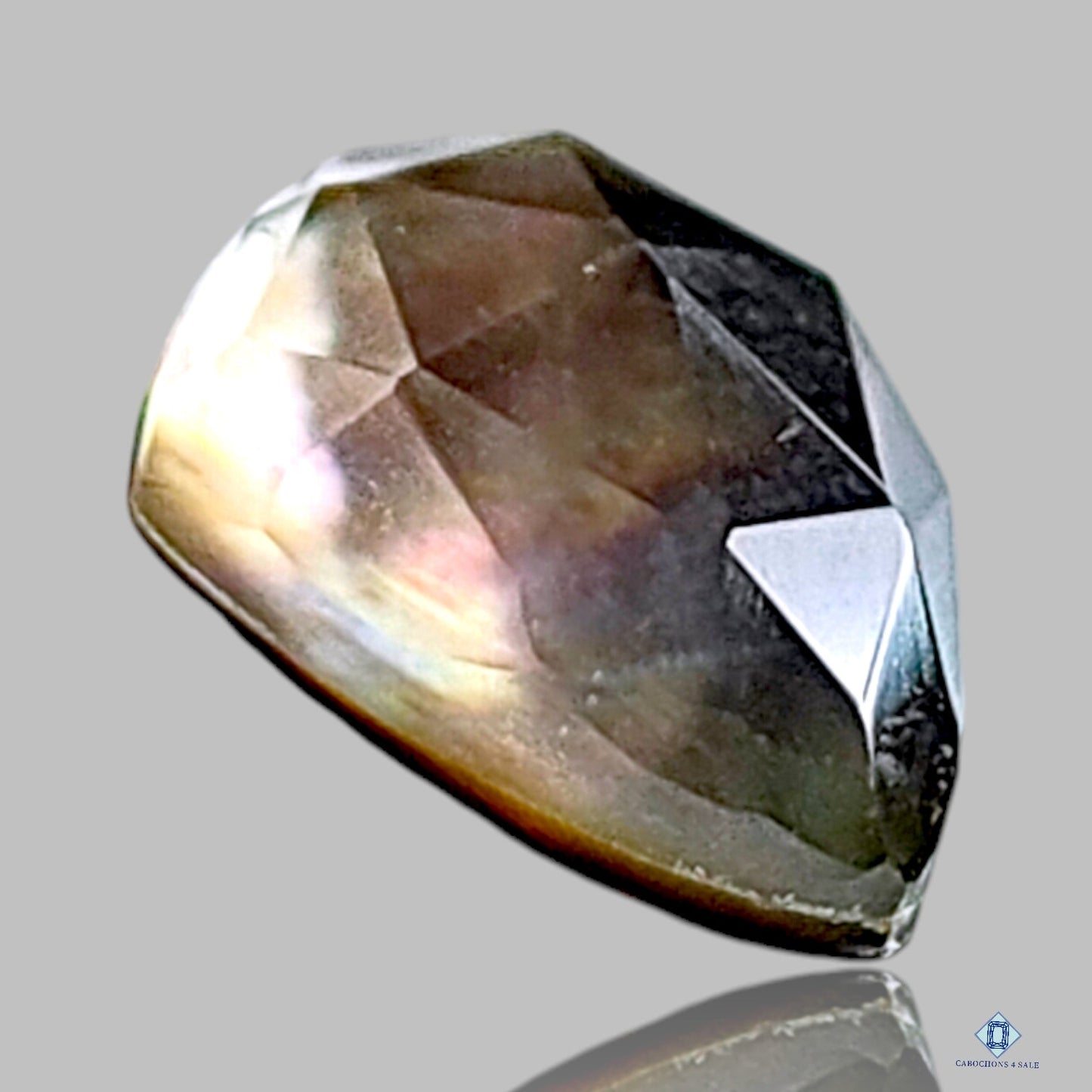 MOP + Crystal Quartz Doublets Kite All Cuts