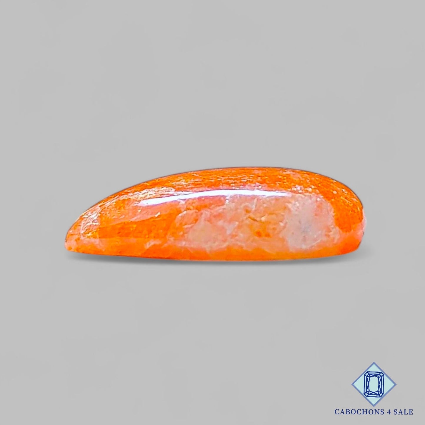 Madras Sunstone Pear Cabochons