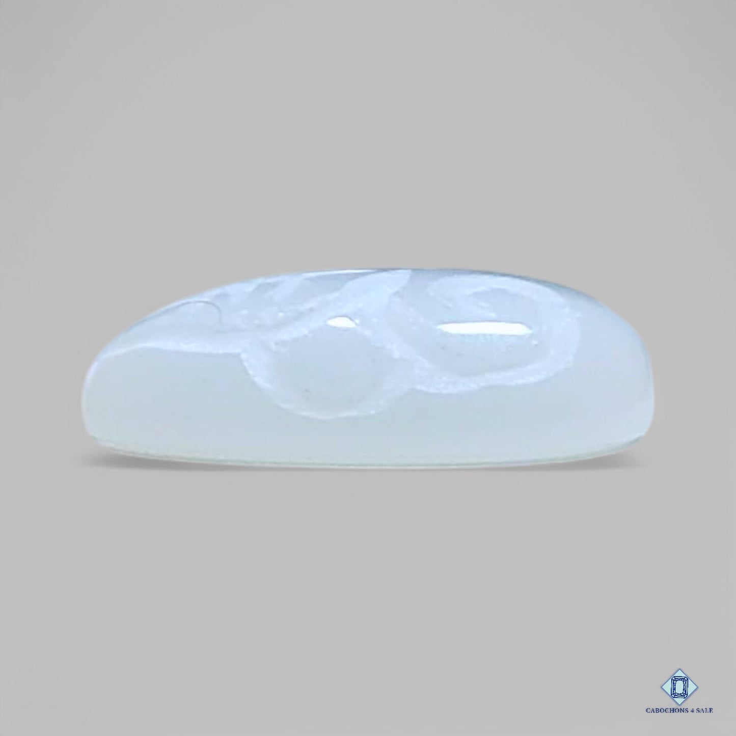 Madras White Moonstone Pear Carvings