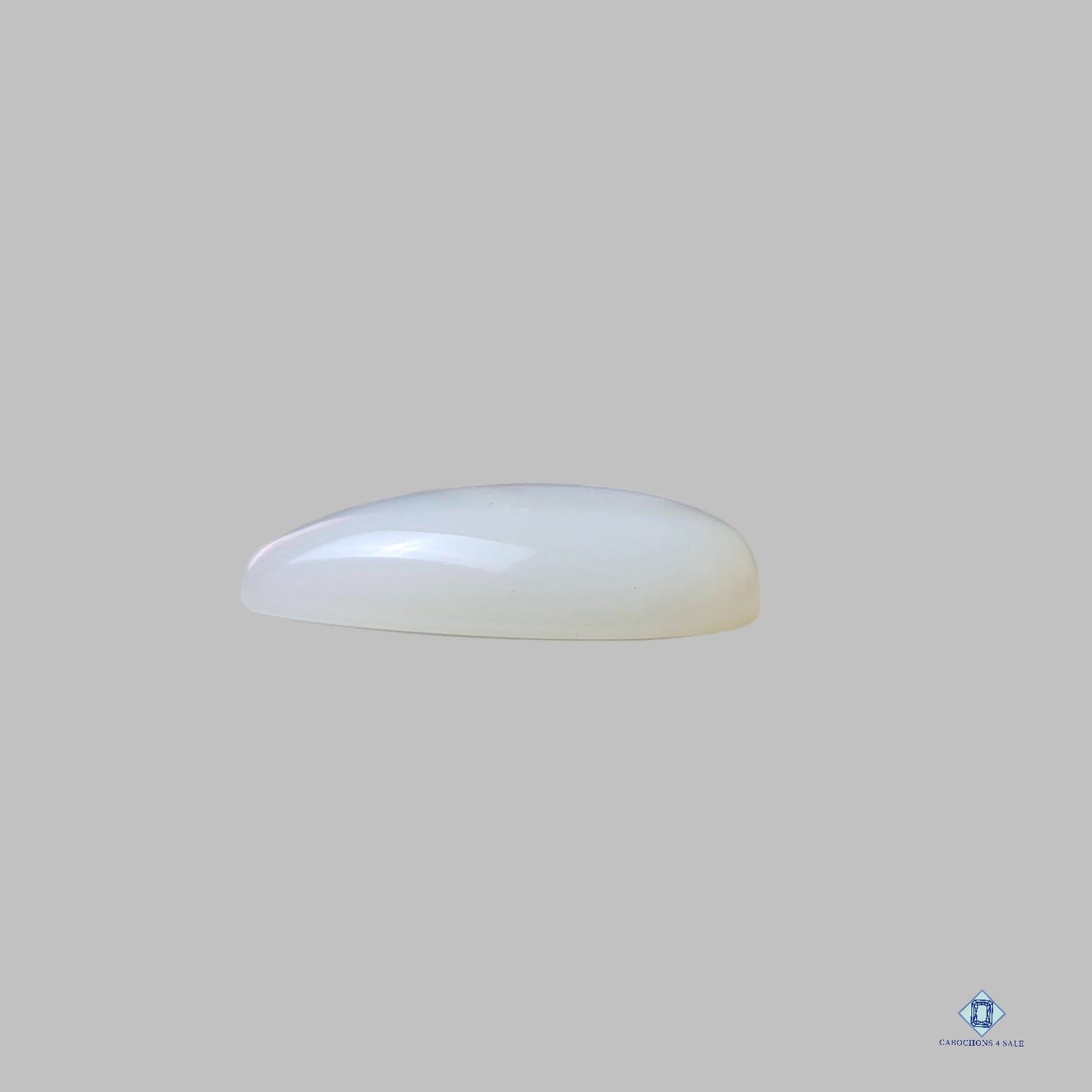 Madras White Moonstone Pear Cabochons