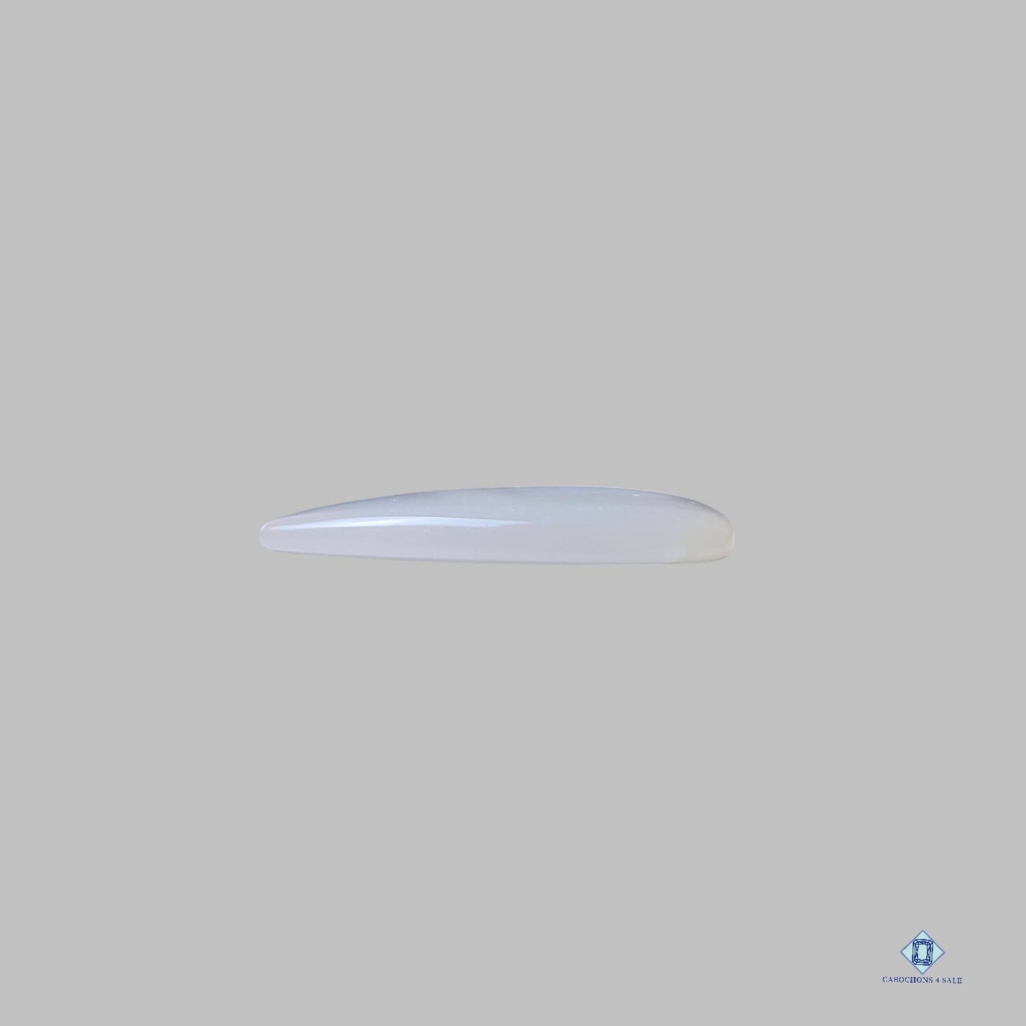 Madras White Moonstone Pear Cabochons