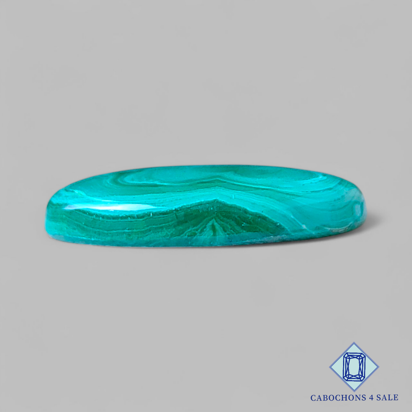 Natural Malachite Oval Cabochons