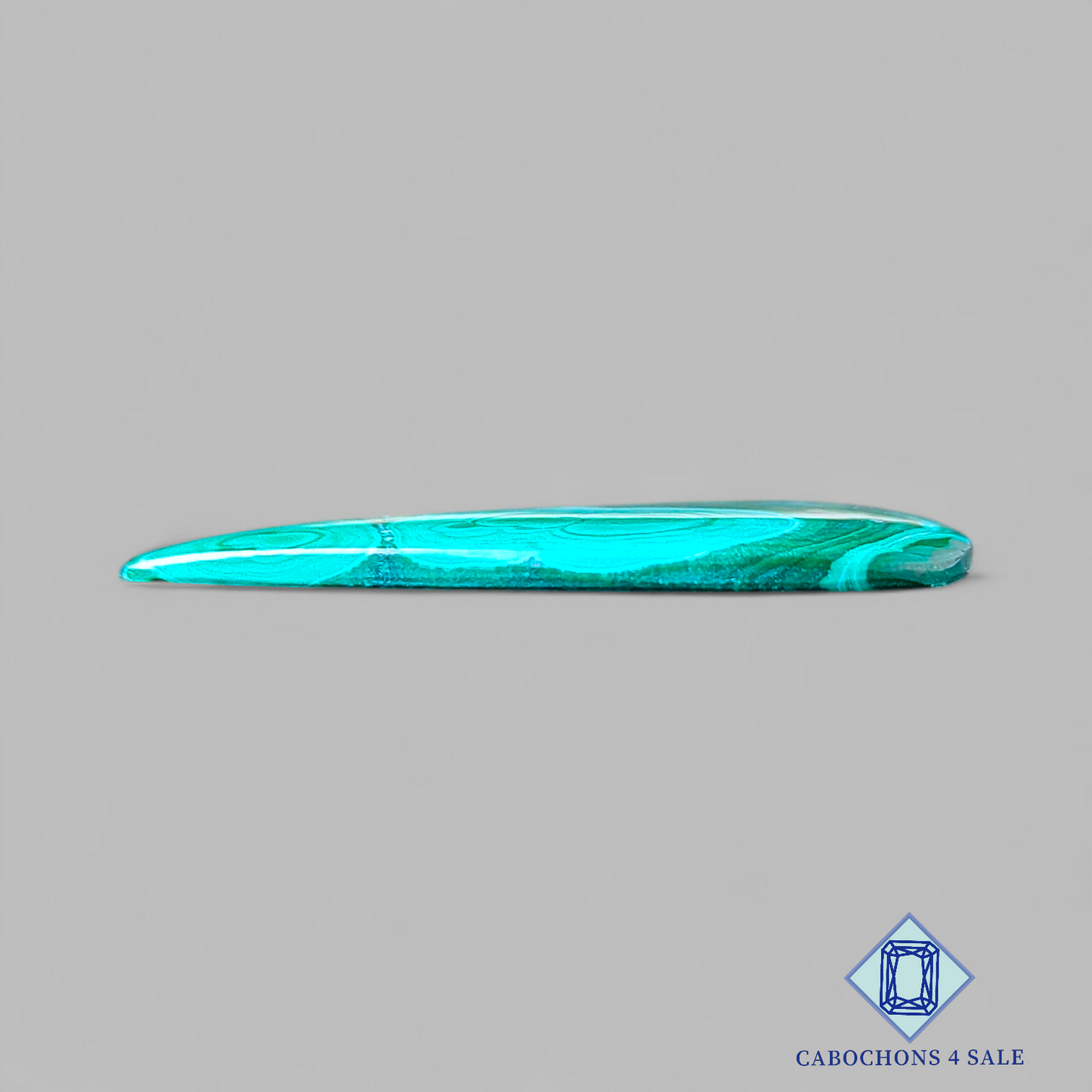 Malachite Pear Cabochons