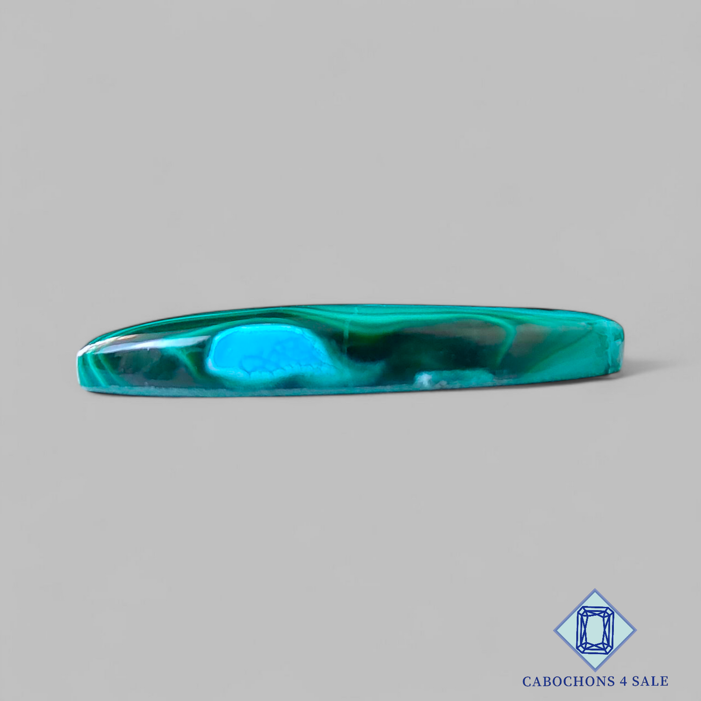 Malachite Chrysocolla Oval Cabochons 32*13*4mm